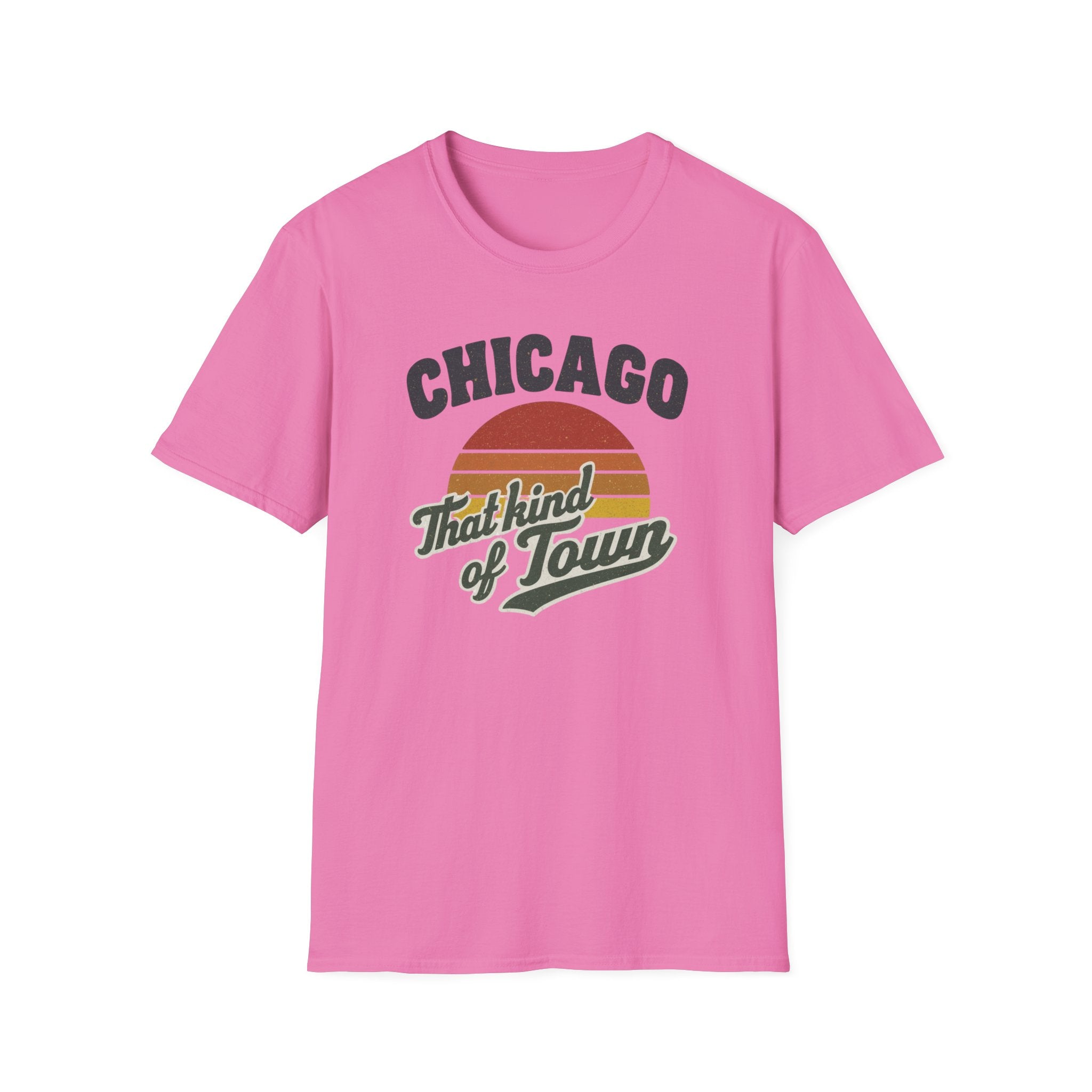 Chicago That Kind of Town T-Shirt — Retro Sunset City Tee