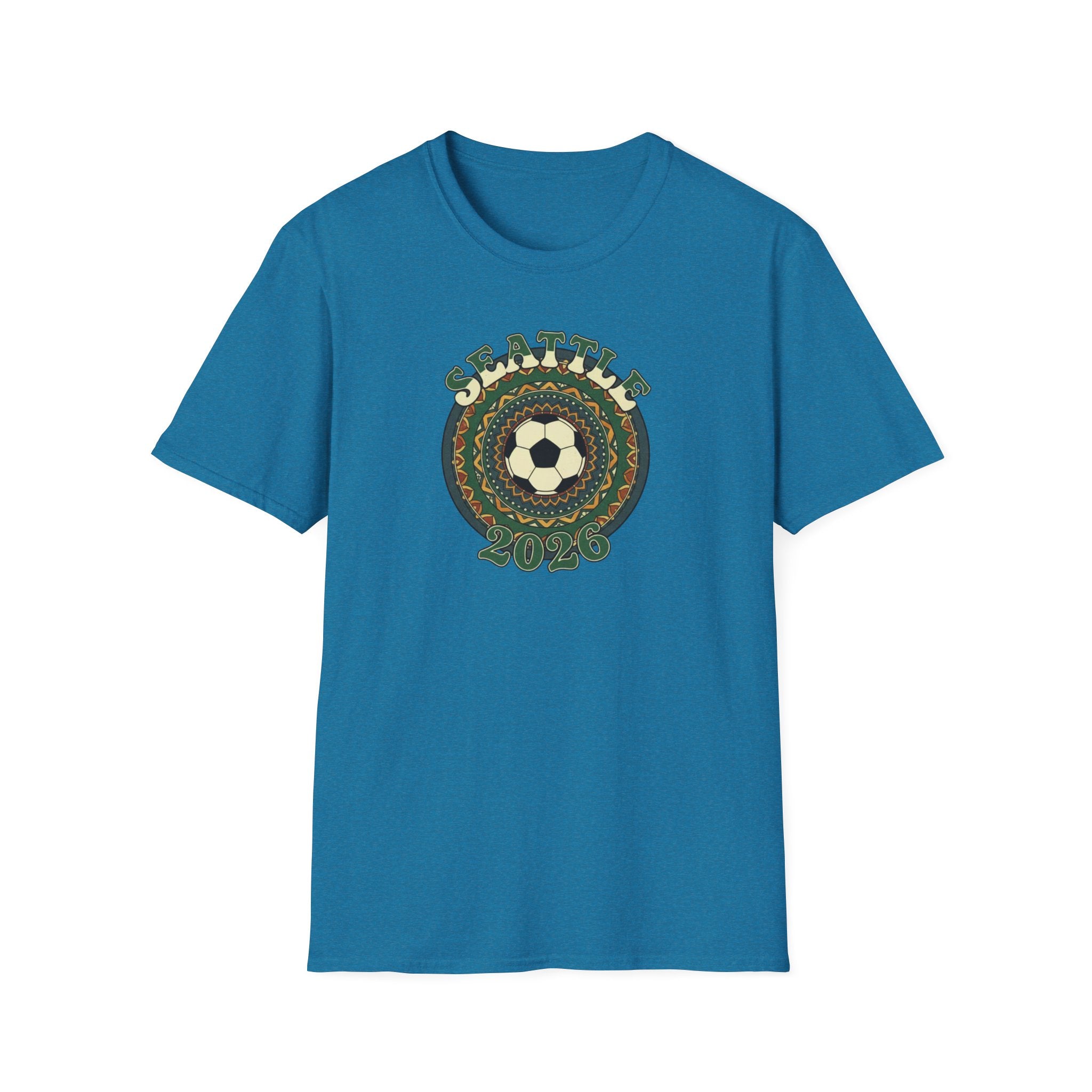 Seattle Soccer Mandala T-Shirt