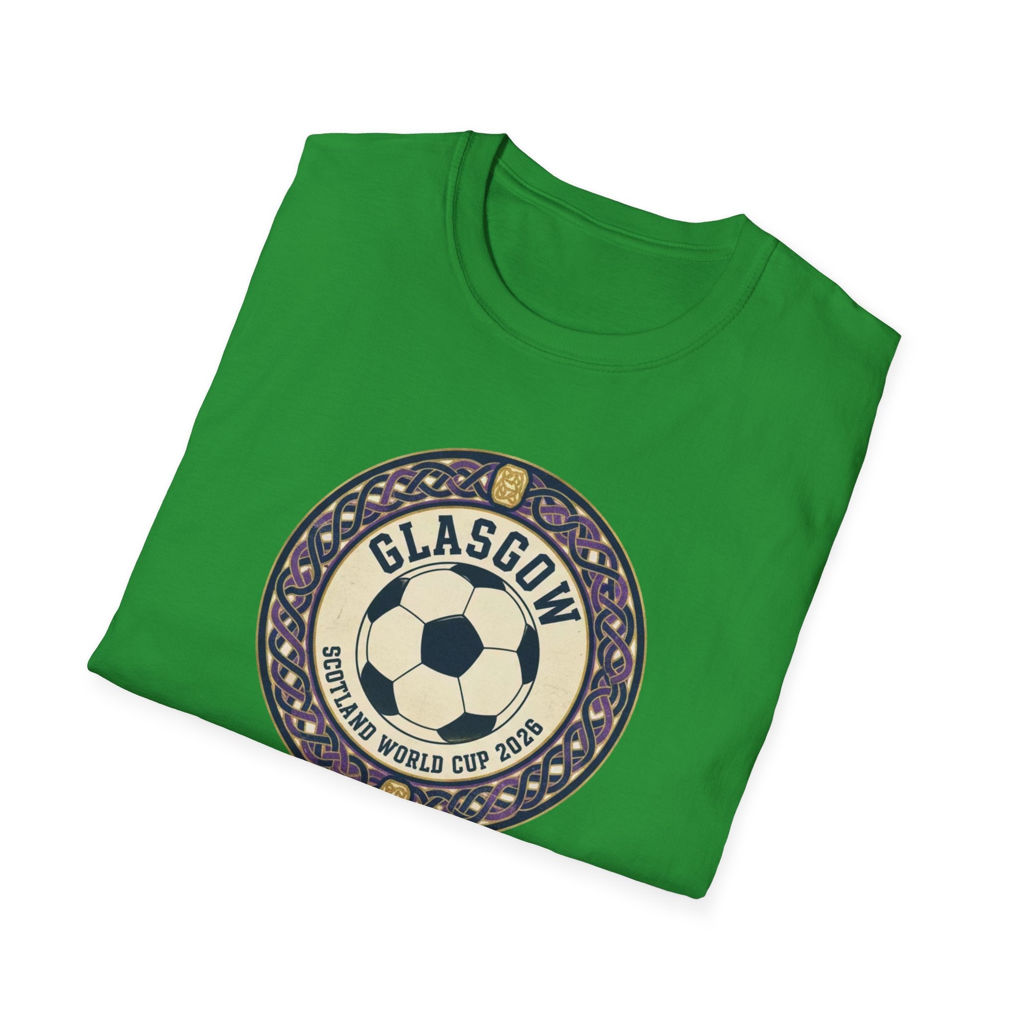 Glasgow Vintage Soccer Badge T-Shirt
