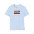 Ohio State Outline Stripes T-Shirt | Retro Buckeye Pride