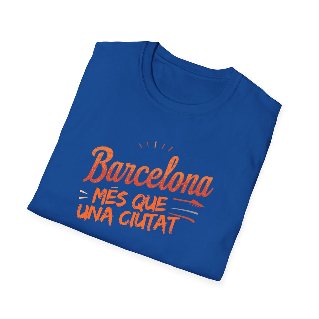 Barcelona Mes Que Una Ciutat T-Shirt | Catalonia Spanish City Tee