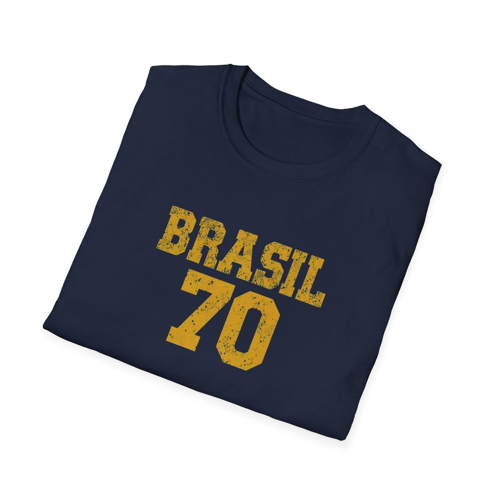 Brasil 70 T-Shirt | Vintage Sports Jersey Number