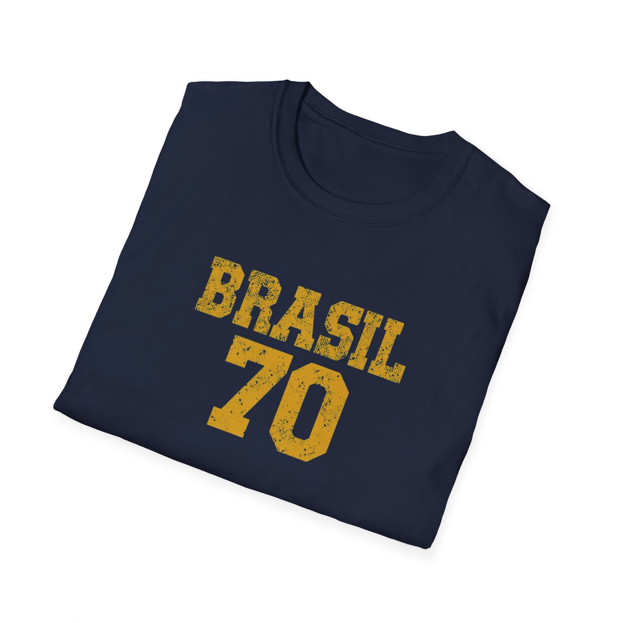 Brasil 70 T-Shirt | Vintage Sports Jersey Number