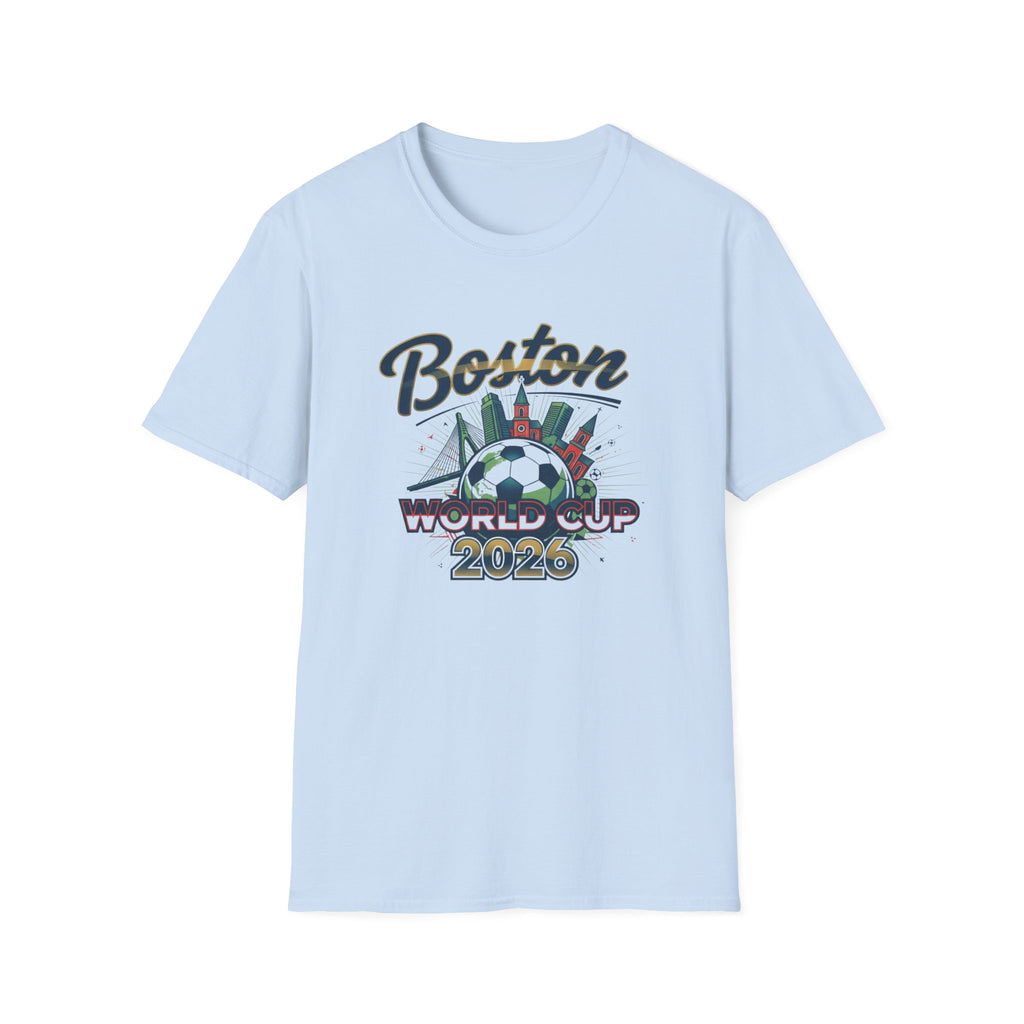 Boston World Cup 2026 Soccer T-Shirt