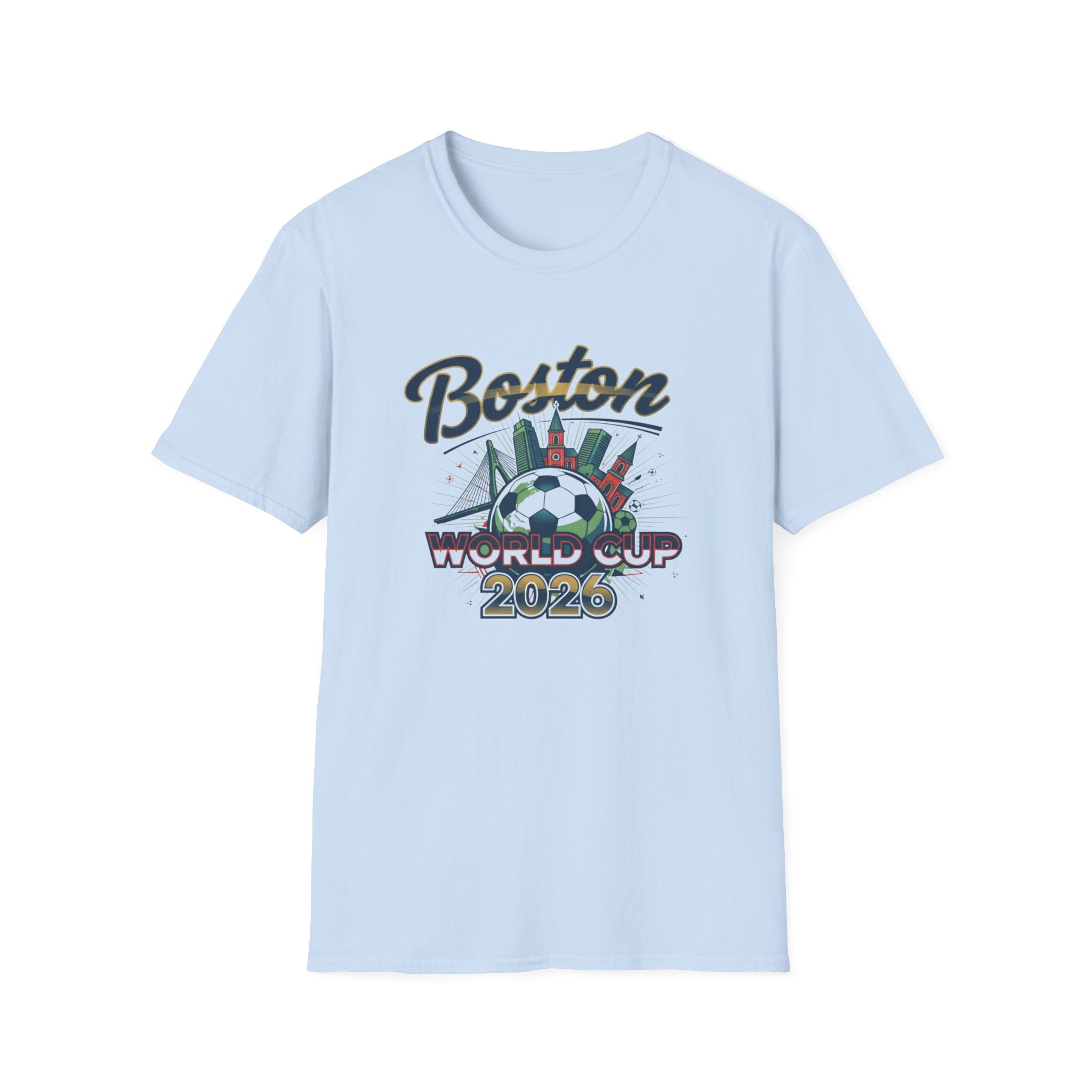 Boston World Cup 2026 Soccer T-Shirt