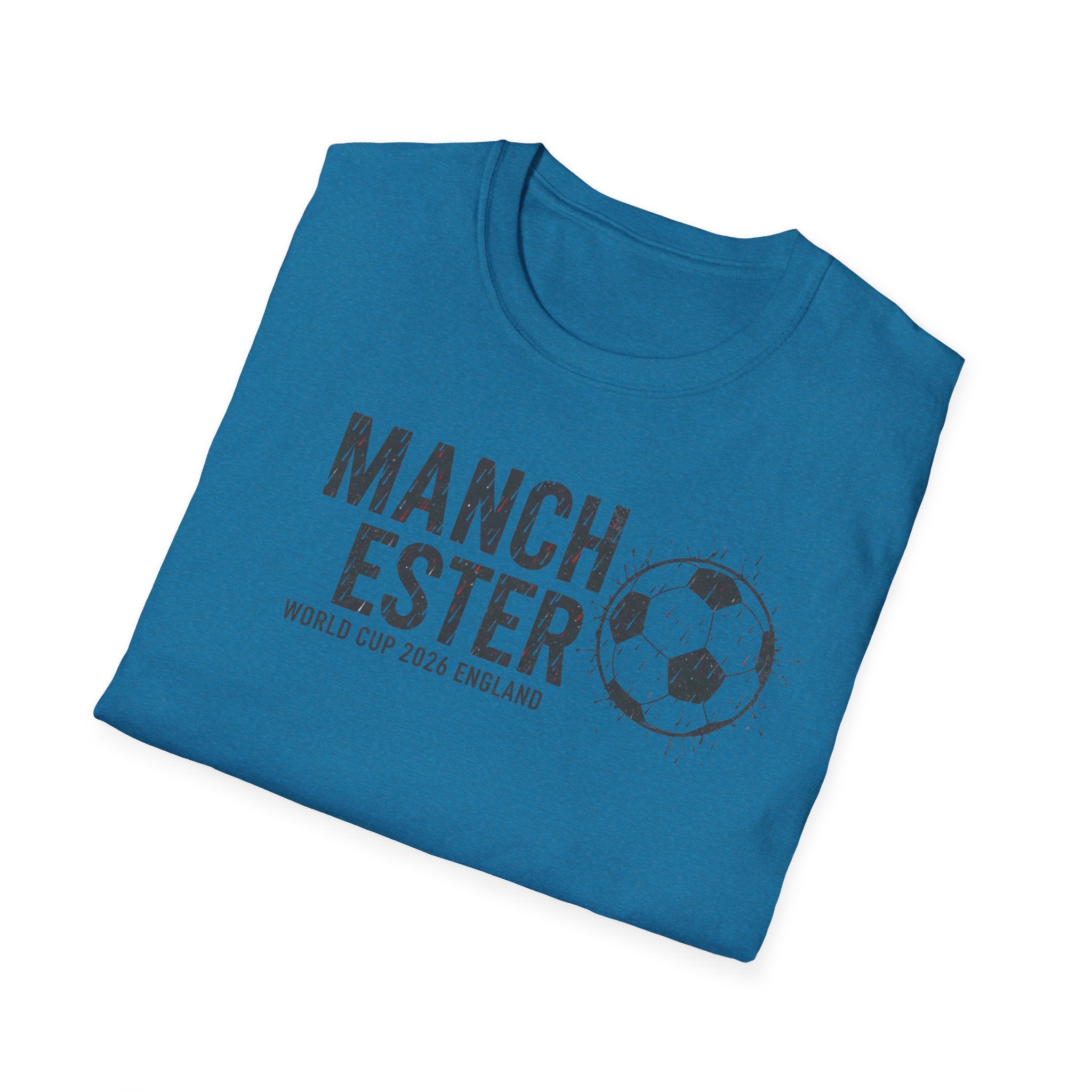 Manchester Soccer T-Shirt – Vintage Football Graphic Tee
