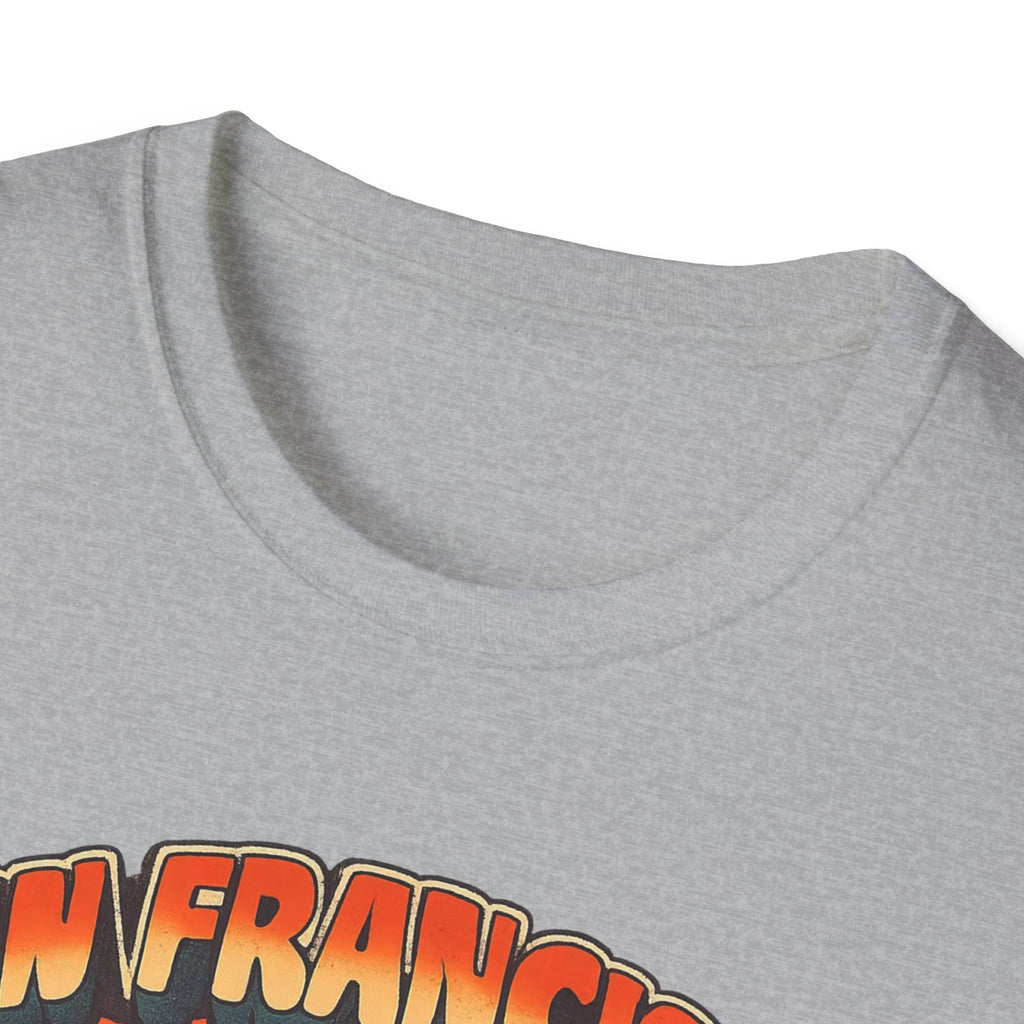 San Francisco Golden State T-Shirt — 'Golden State of Mind' Retro Sunset Tee
