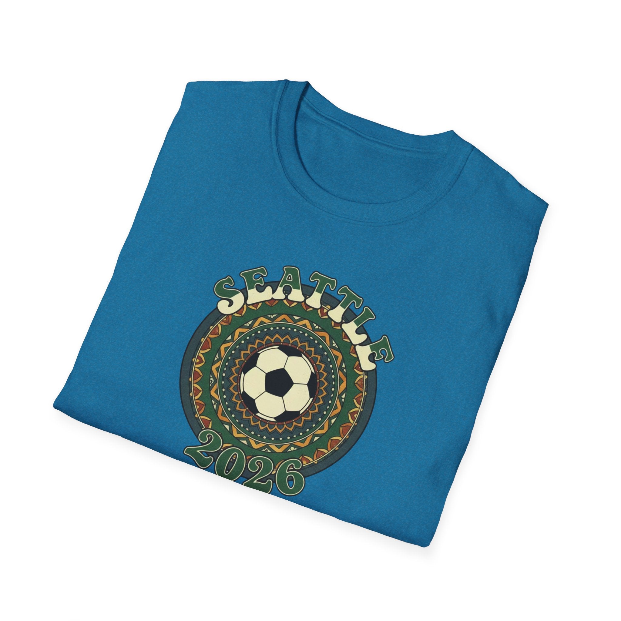 Seattle Soccer Mandala T-Shirt