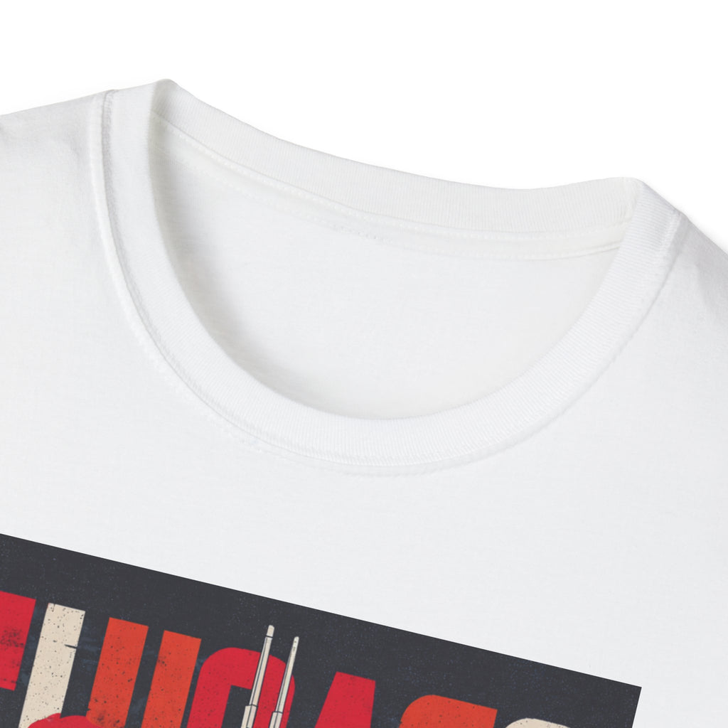 Chicago Bulls Cityscape T-Shirt | Basketball skyline, team logo