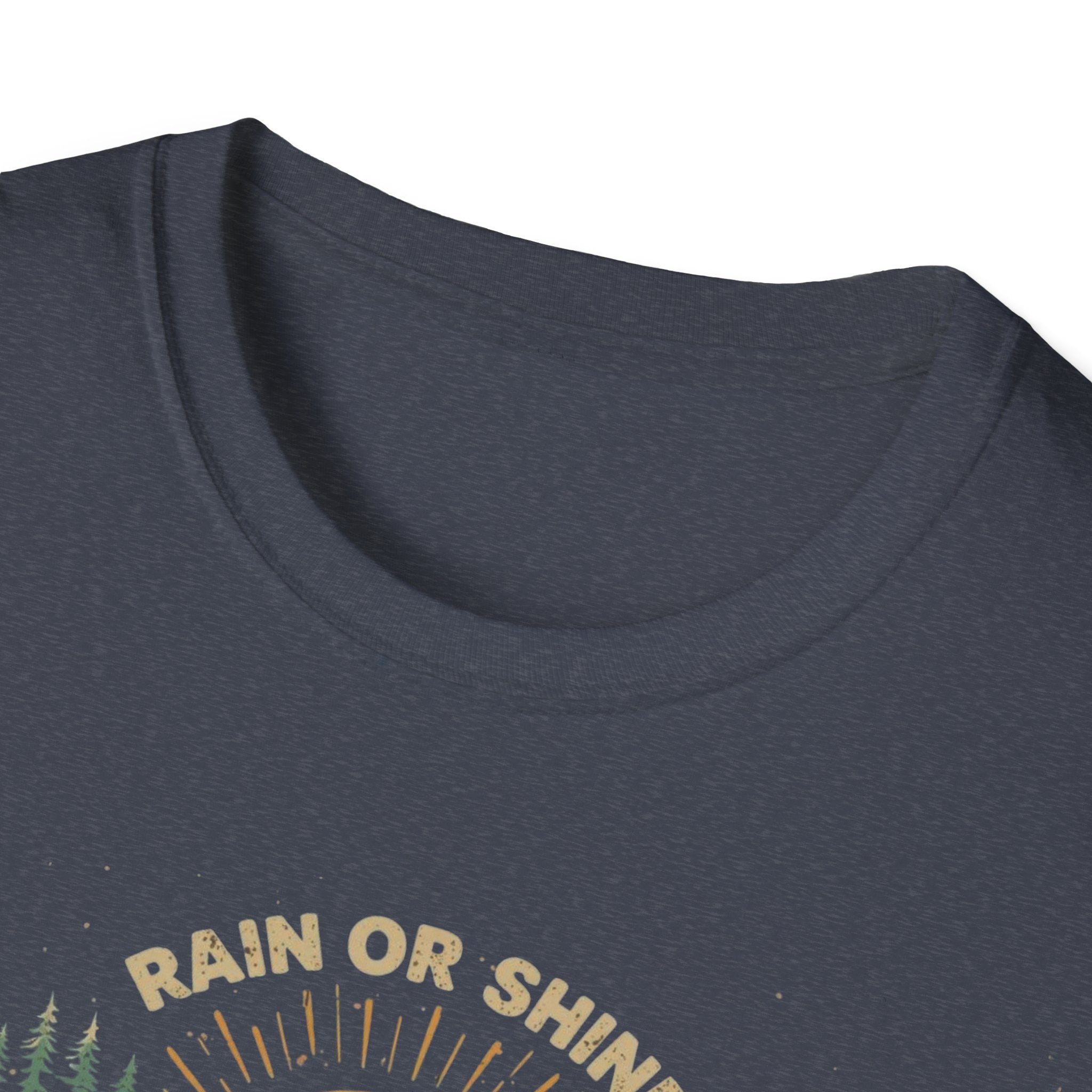 Seattle Vibes T-Shirt — "Rain or Shine" Retro Sunset Tee