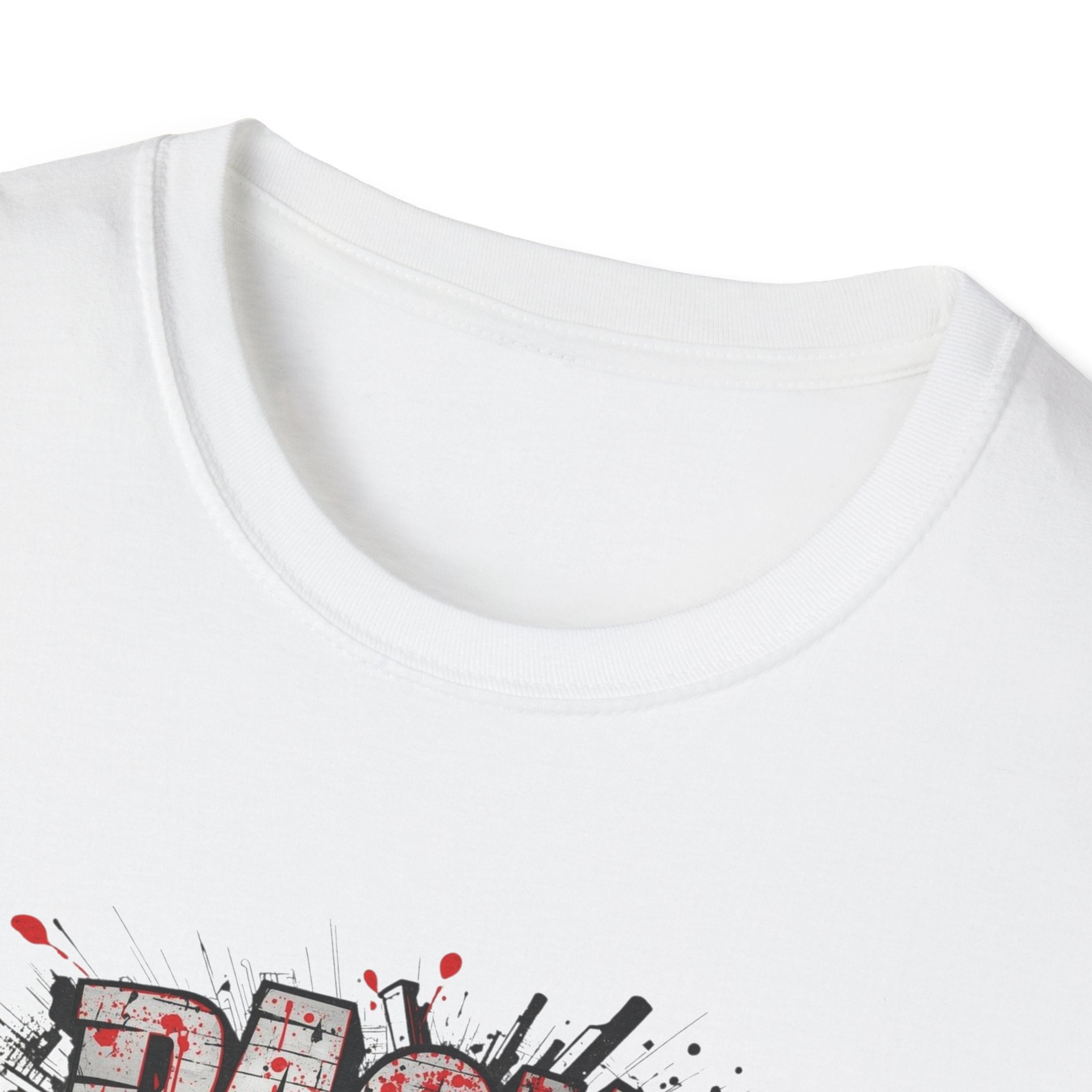 PACK MAS graphic T-Shirt | grunge splatter typography