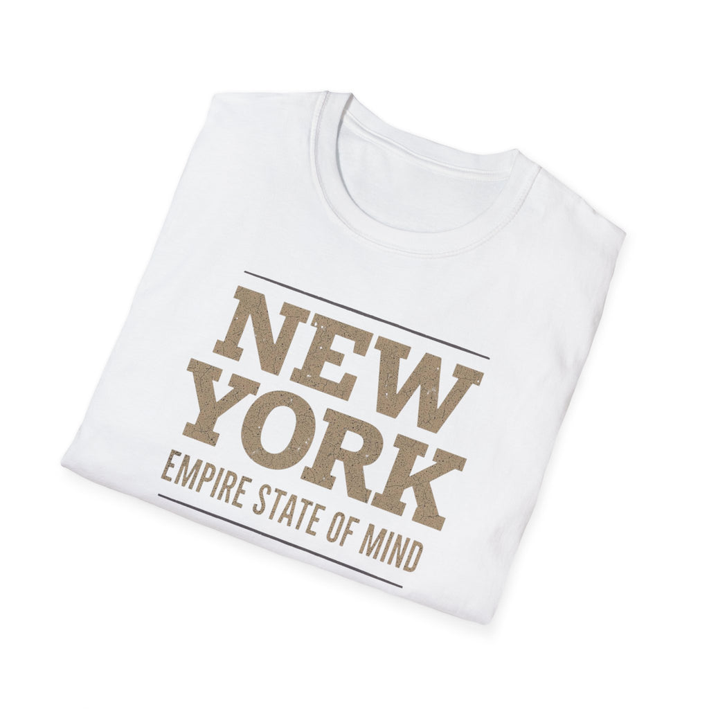 New York Empire State of Mind T-Shirt | NYC typography tee