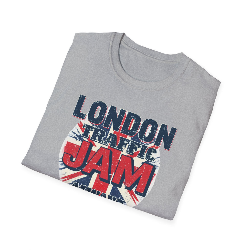 London Traffic Jam T-Shirt — British Flag Retro ‘Always in Session’ Tee