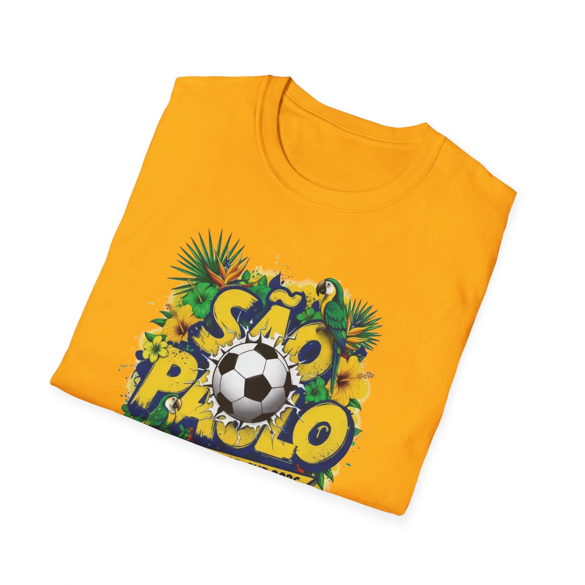 São Paulo Soccer T-Shirt – Brazil World Cup 2026 Football Tee