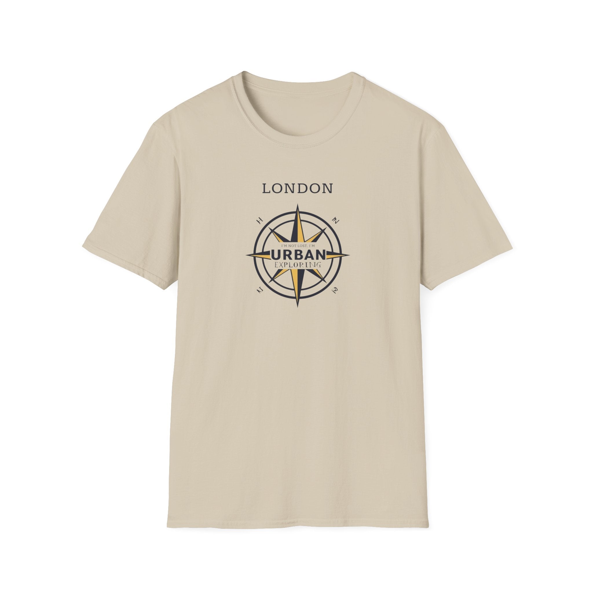 London Urban Compass T-Shirt — Vintage Travel Graphic Tee
