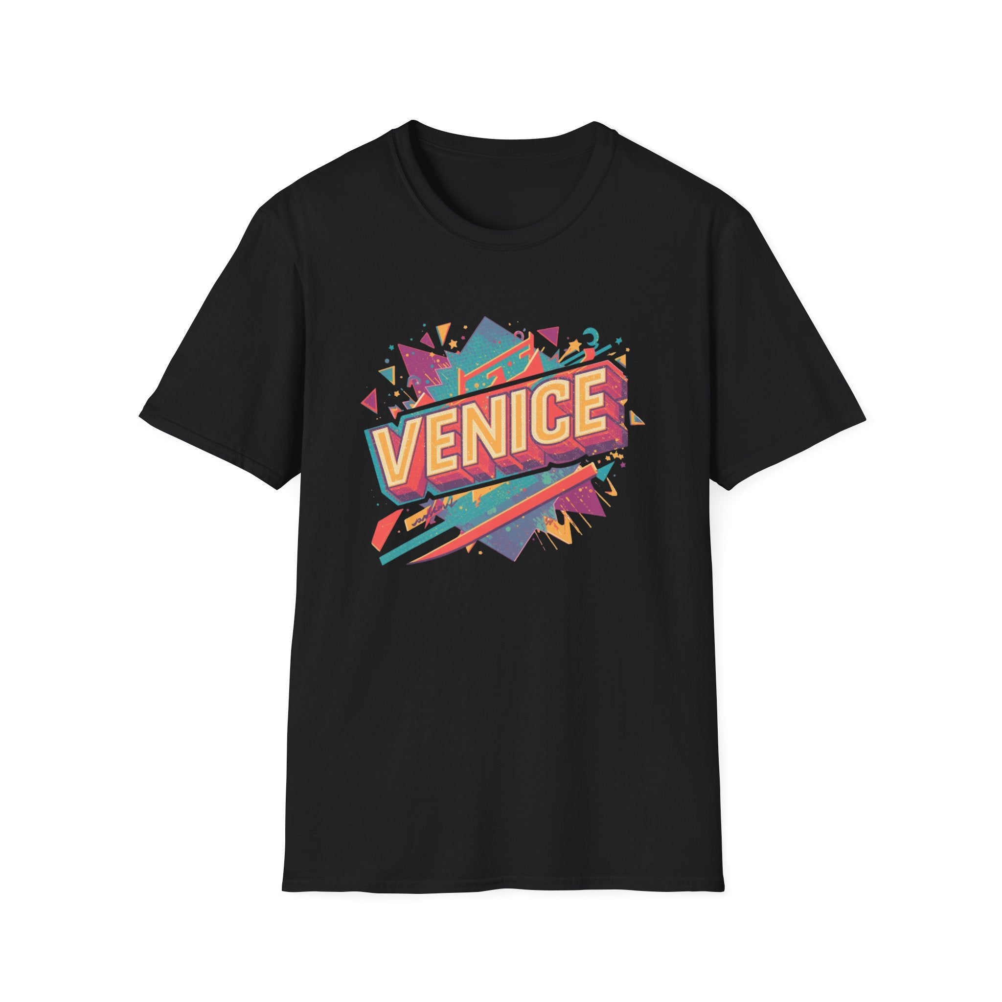Venice Retro Graphic T-Shirt — Vintage Surf Skate Beach Tee