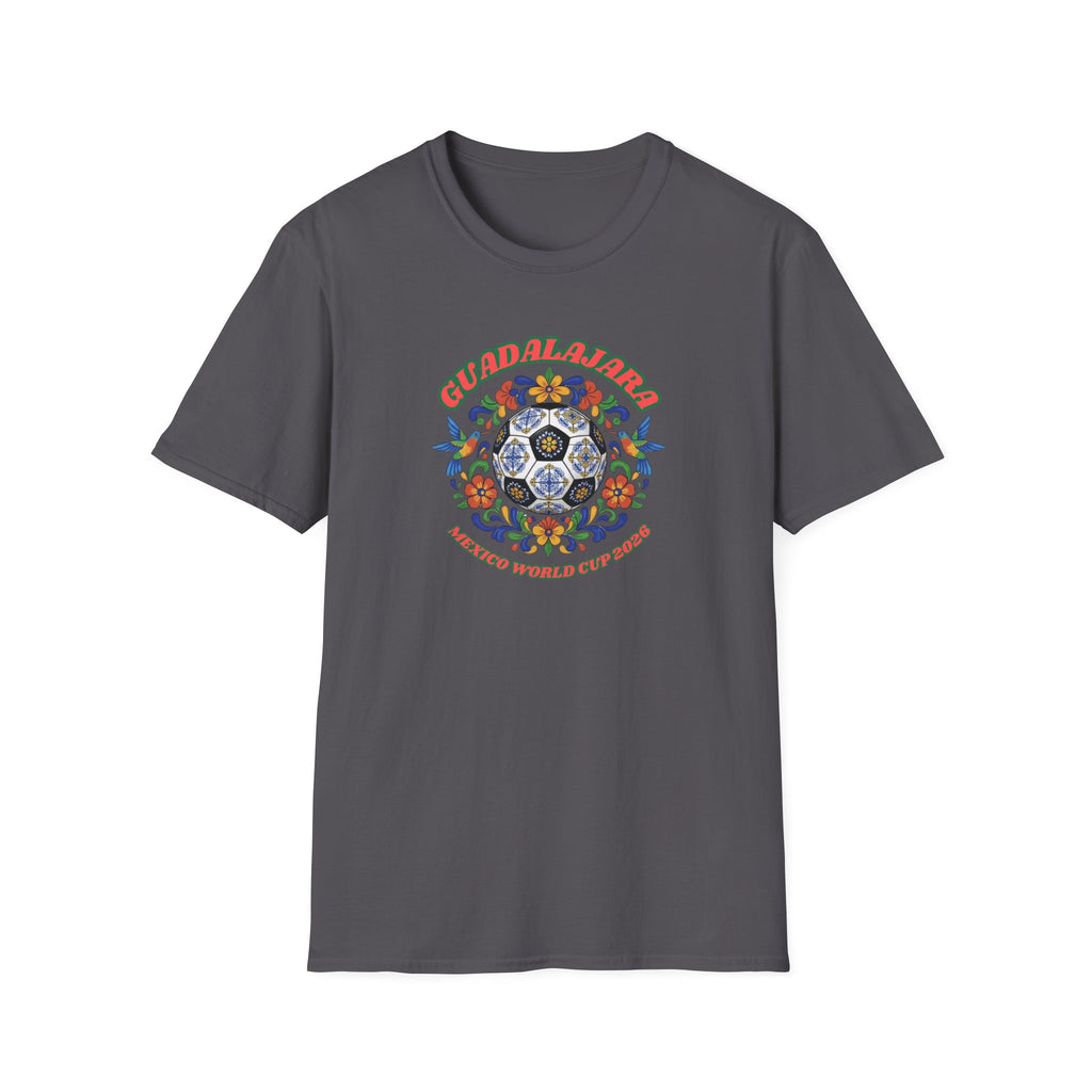 Day of the Dead Floral Soccer T-Shirt – Mexican Calavera Football Design