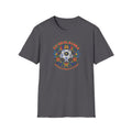 Day of the Dead Floral Soccer T-Shirt – Mexican Calavera Football Design