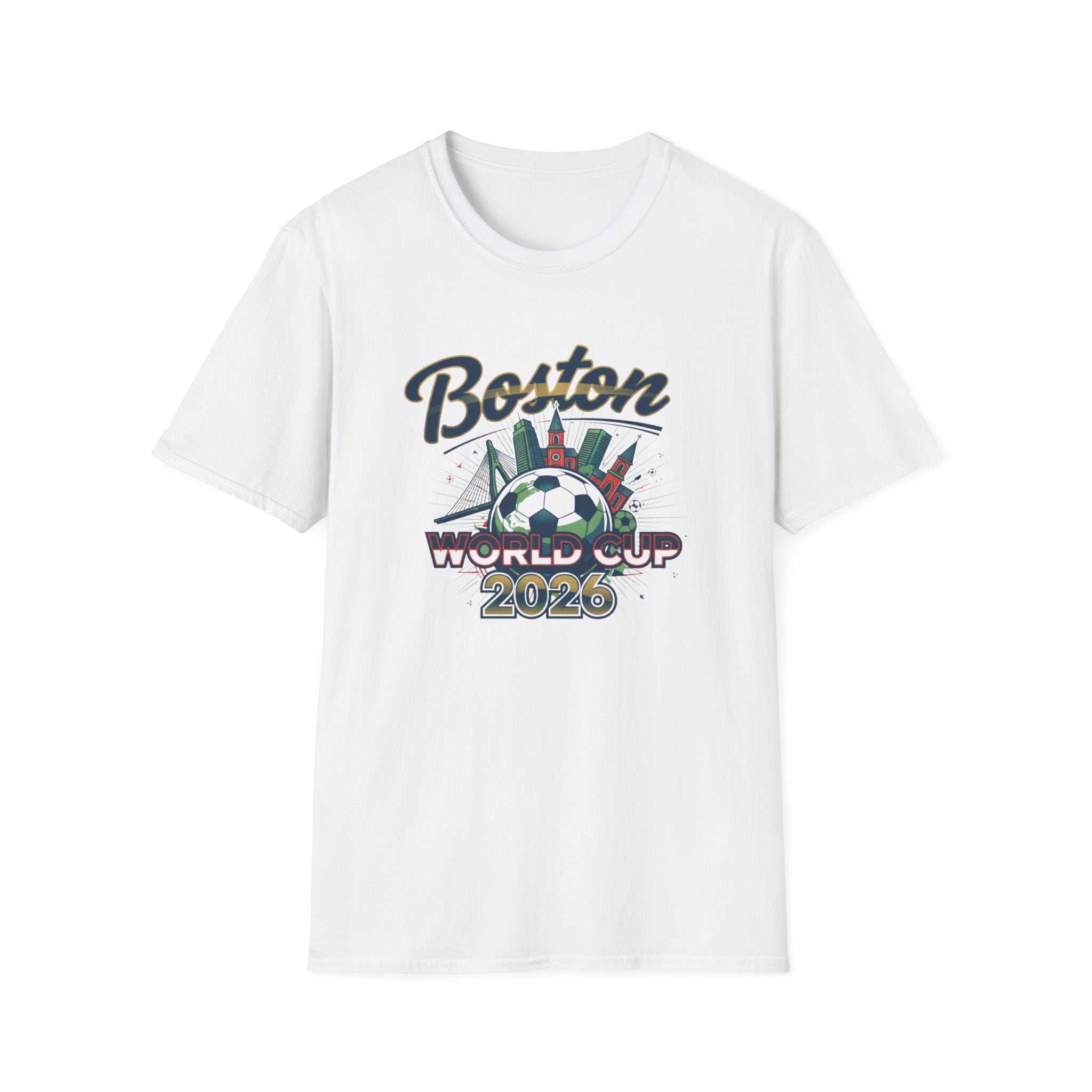 Boston World Cup 2026 Soccer T-Shirt