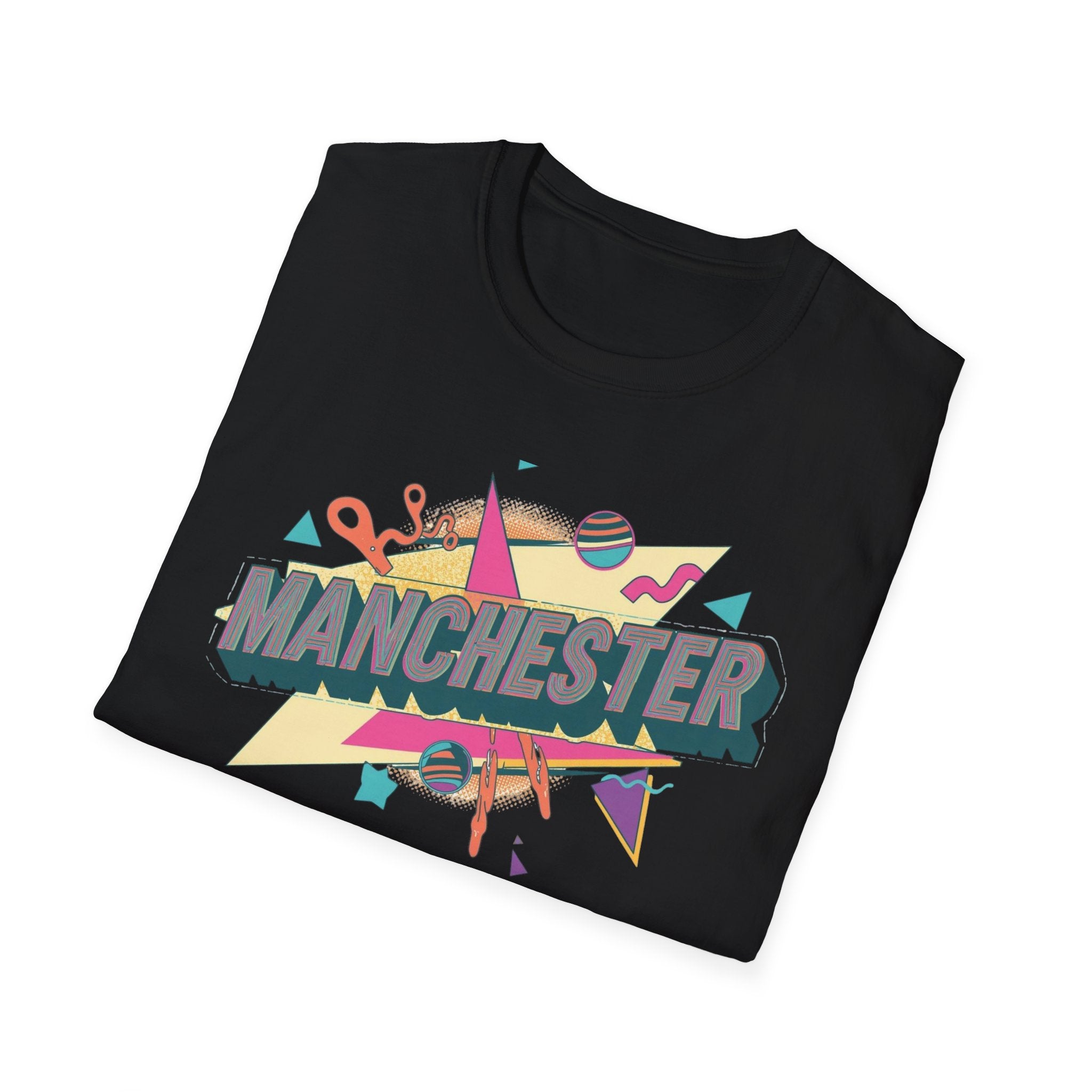 Manchester Retro Graphic T-Shirt