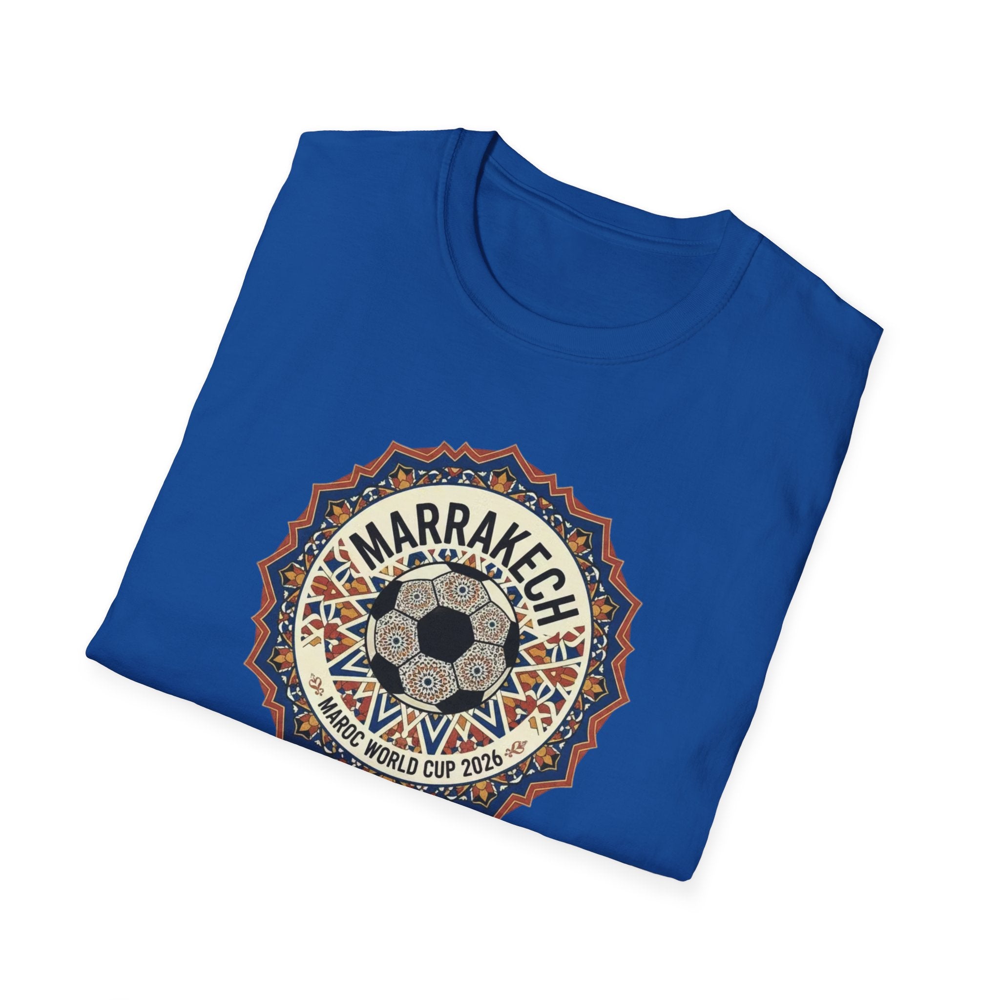 Marrakech Mosaic T-Shirt — Vintage Moroccan Mandala Travel Tee