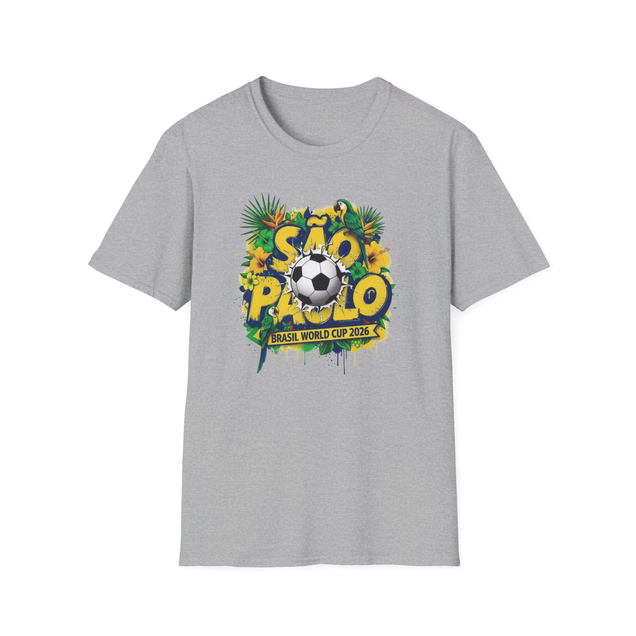 São Paulo Soccer T-Shirt – Brazil World Cup 2026 Football Tee
