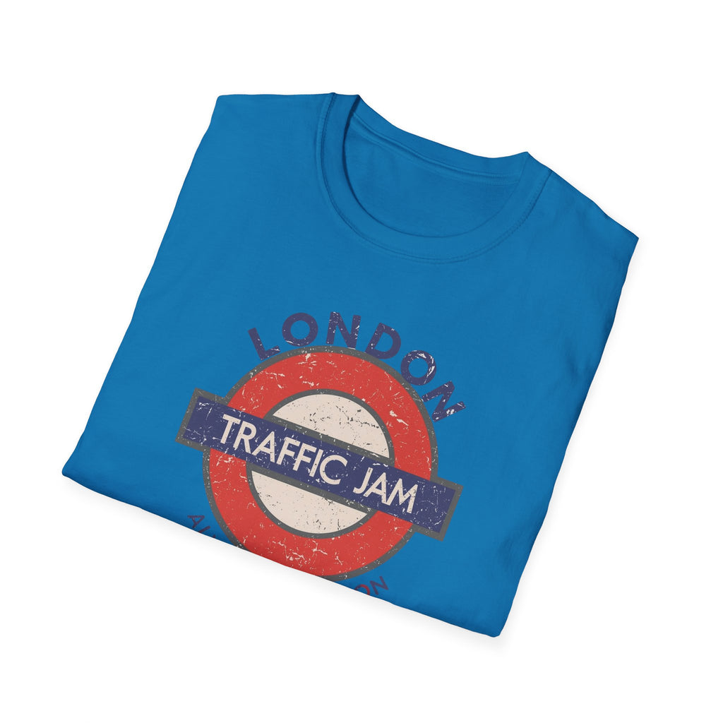 London Traffic Jam T-Shirt — Vintage Tube Roundel Graphic Tee