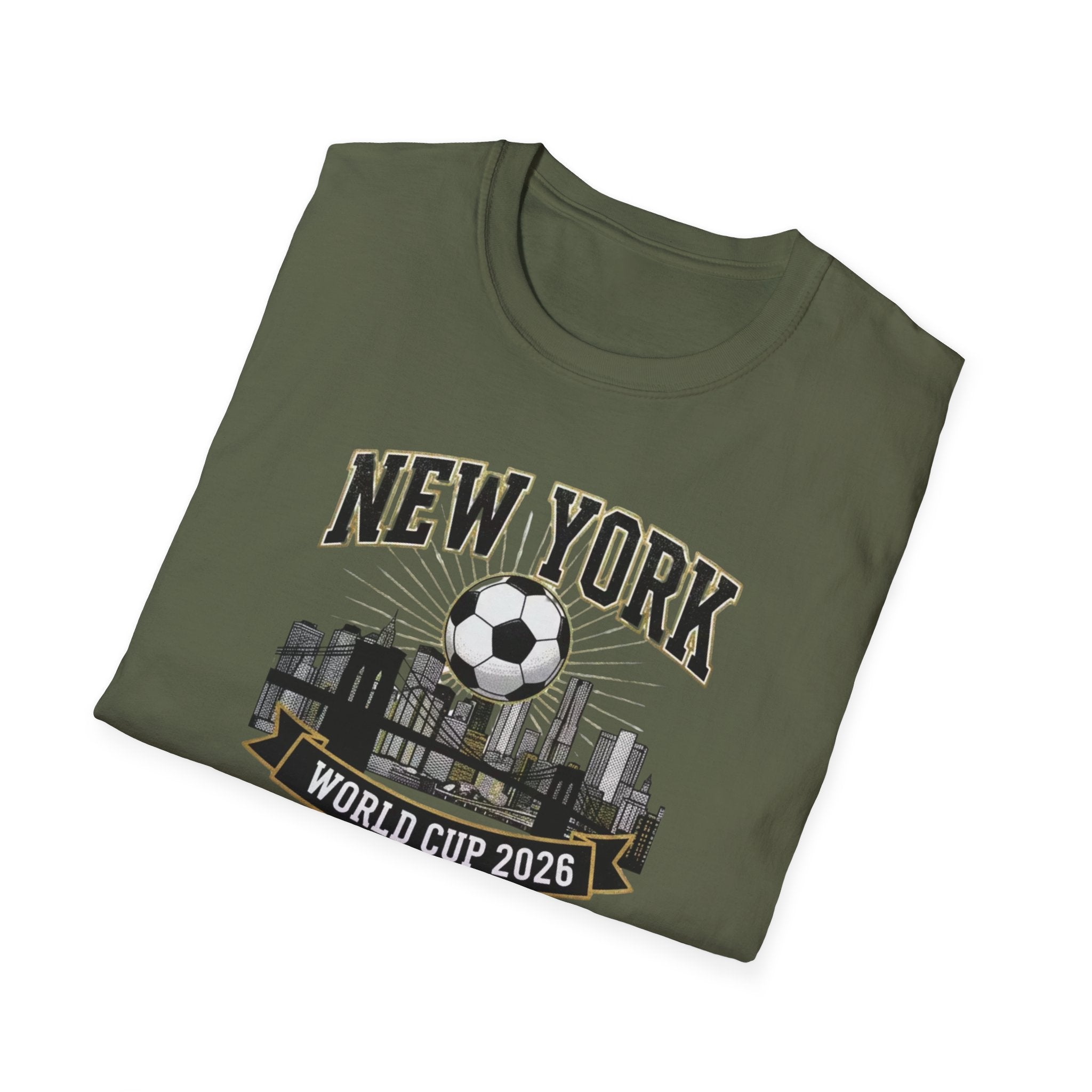 New York World Cup 2026 Soccer T-Shirt