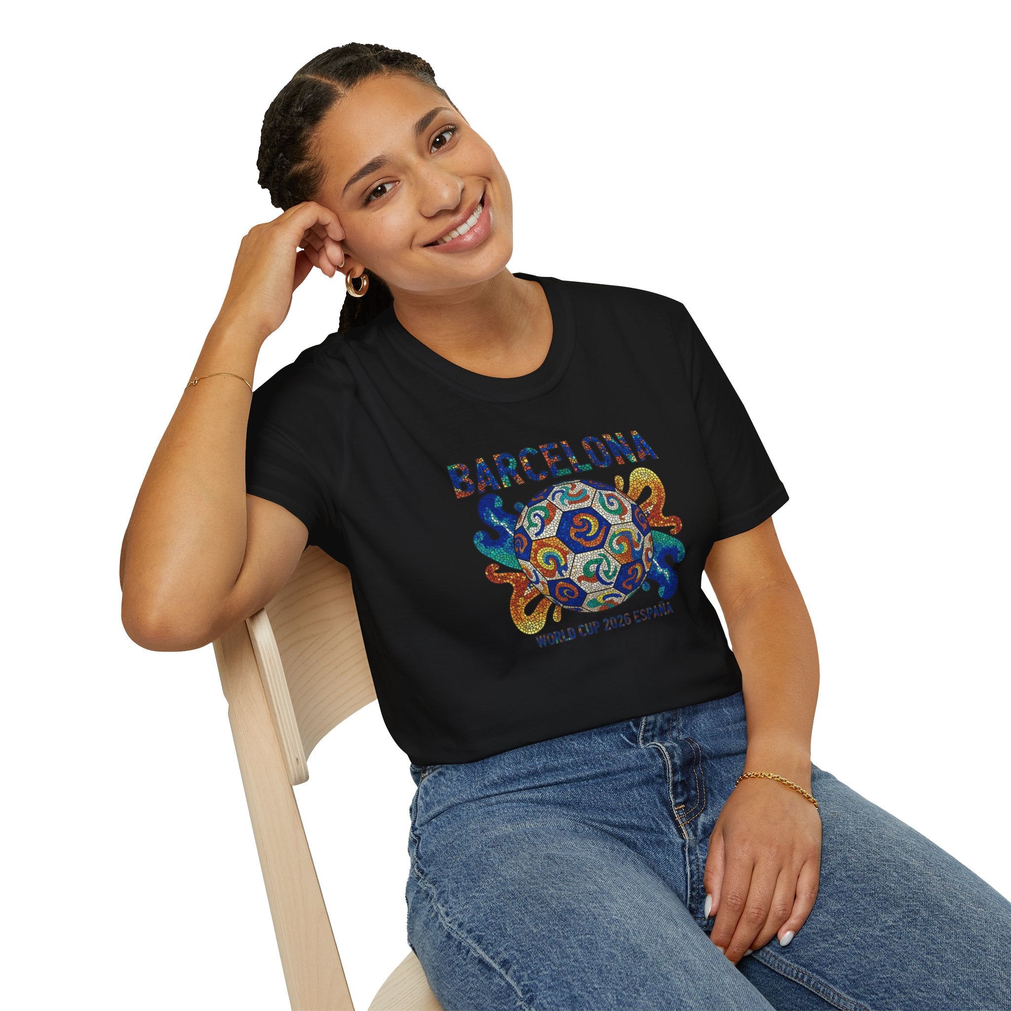 Barcelona Octopus T-Shirt — World Cup España 2026 Soccer Fan Tee