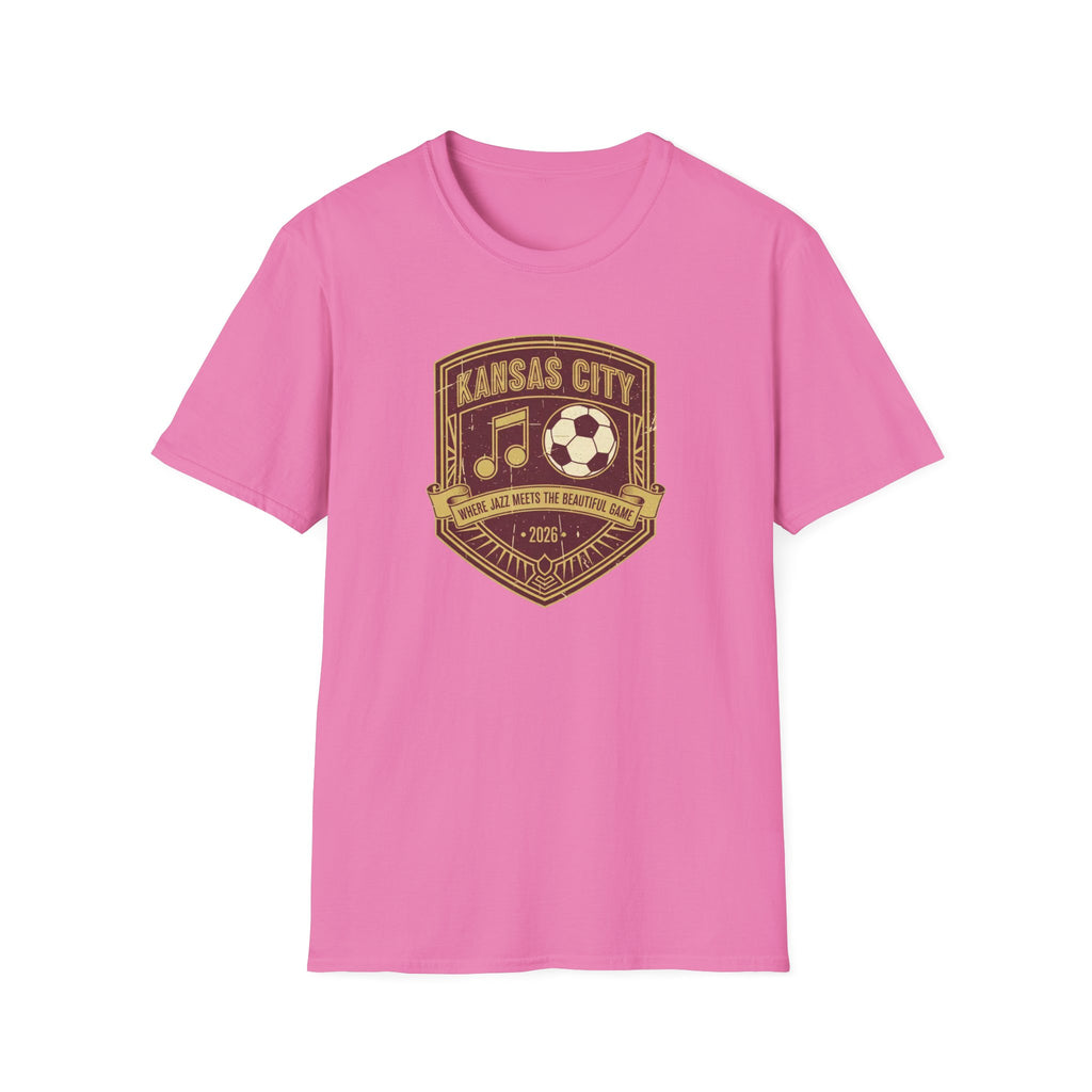 Kansas City Music & Soccer Crest T-Shirt