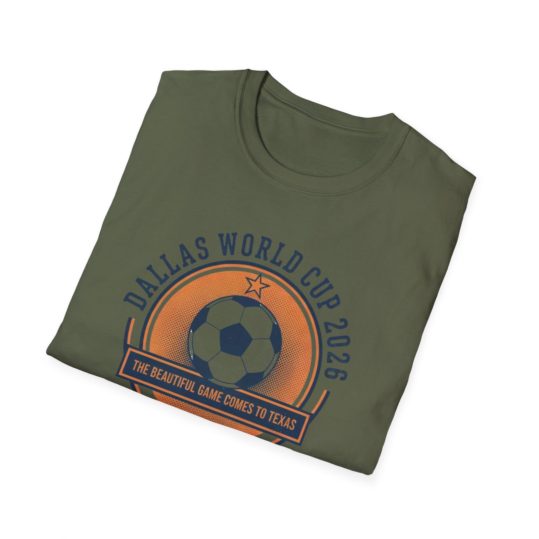 Dallas World Cup 2026 Soccer T-Shirt — "The Beautiful Game Comes to Texas"