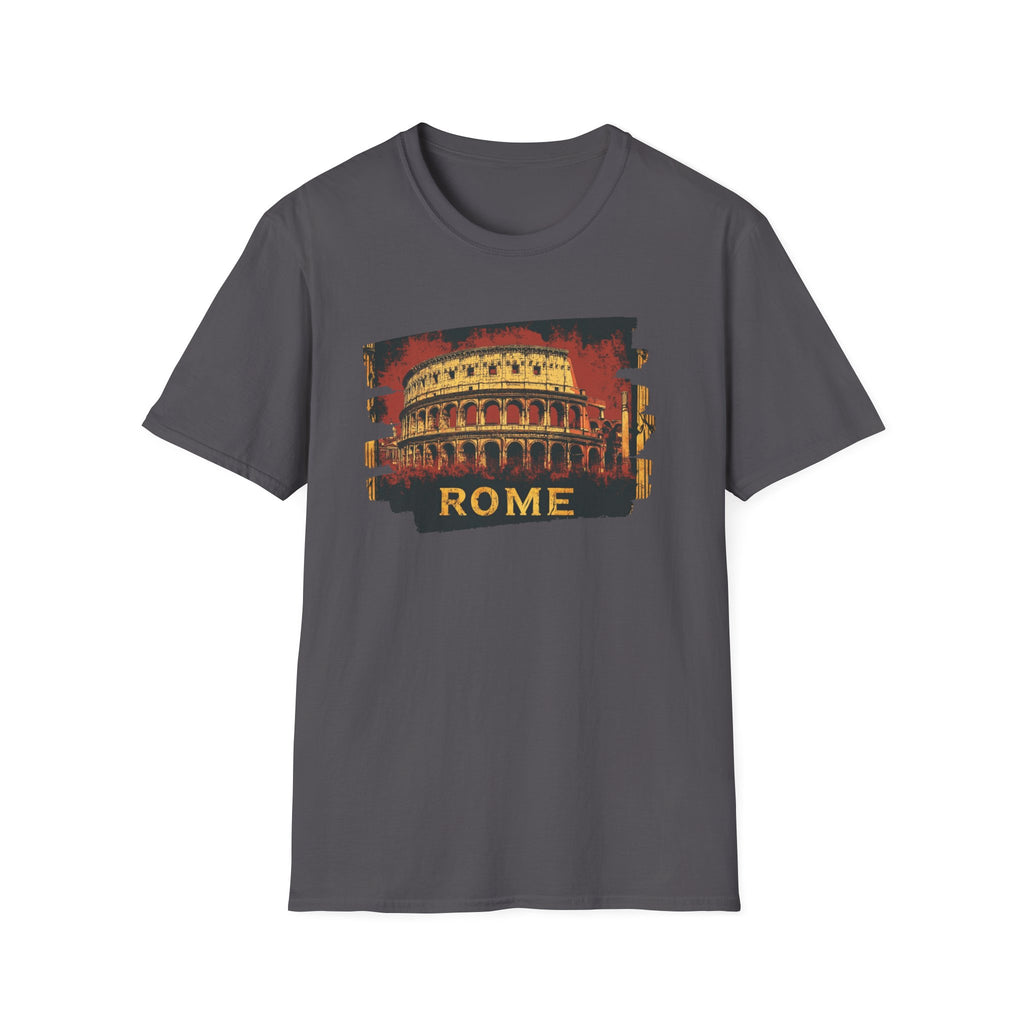 Colosseum Rome graphic T-Shirt | Vintage Roman Landmark travel tee