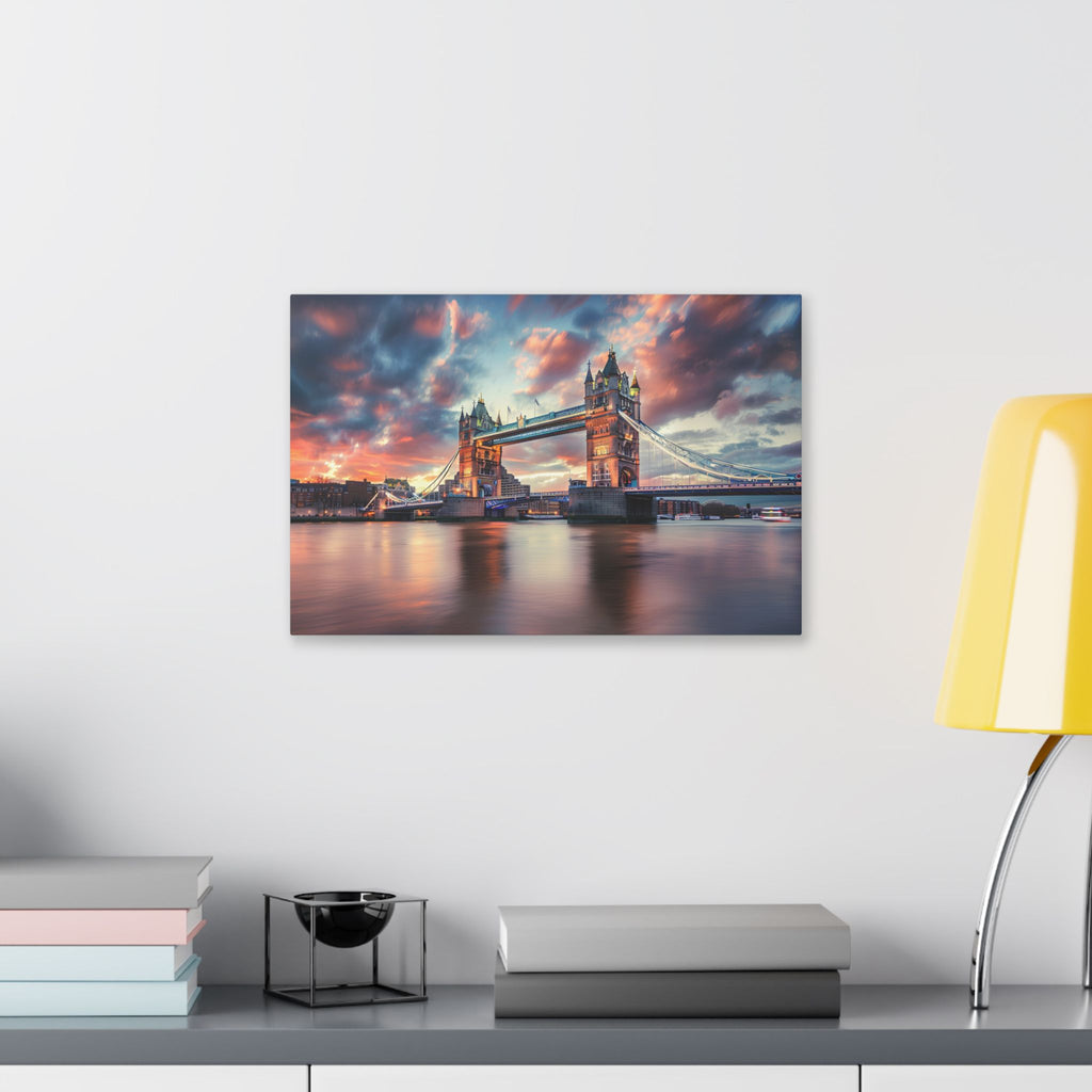 Tower Bridge Sunset Canvas