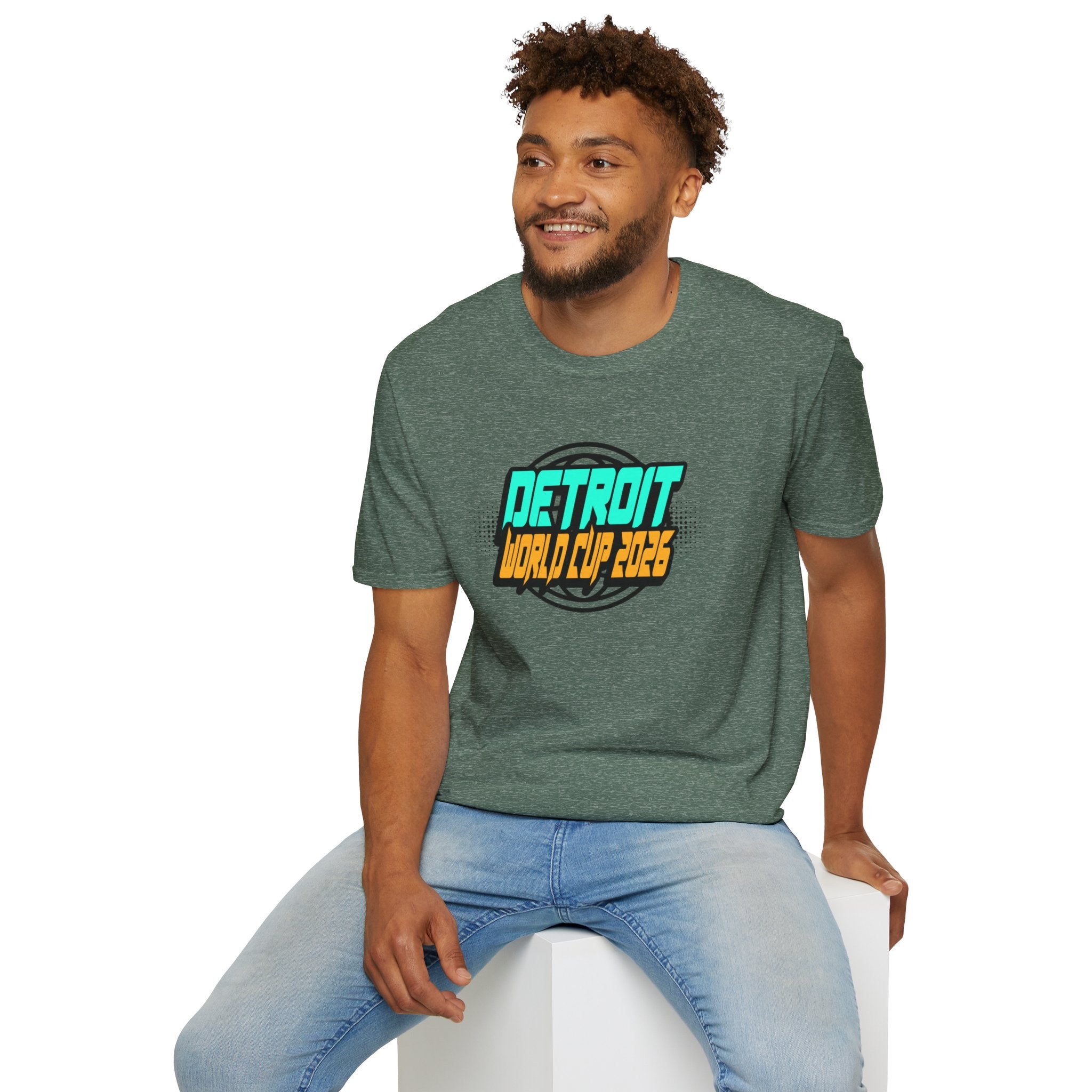 Detroit World Cup 2026 T-Shirt — Retro Soccer Graphic Tee
