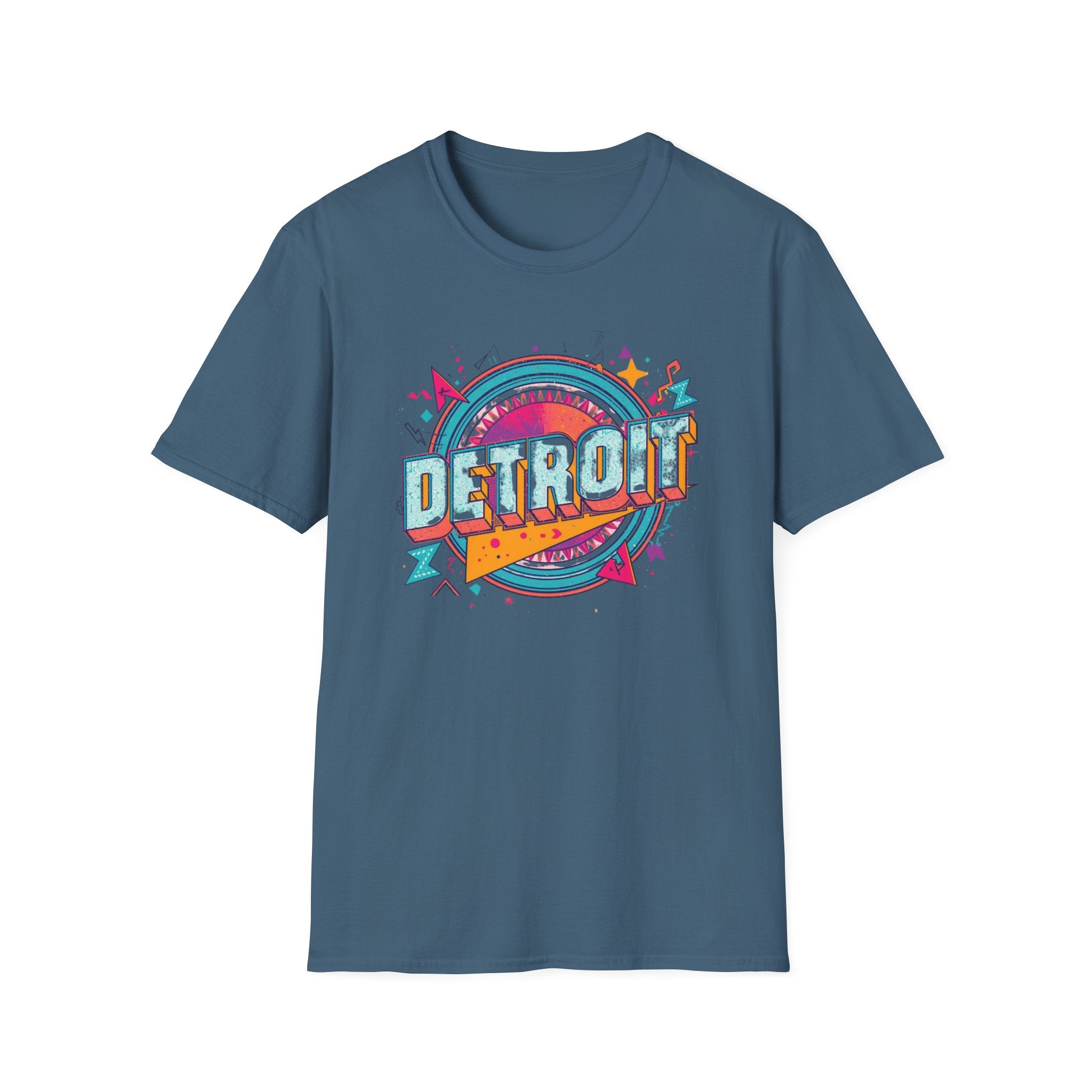 Detroit Retro Badge T-Shirt