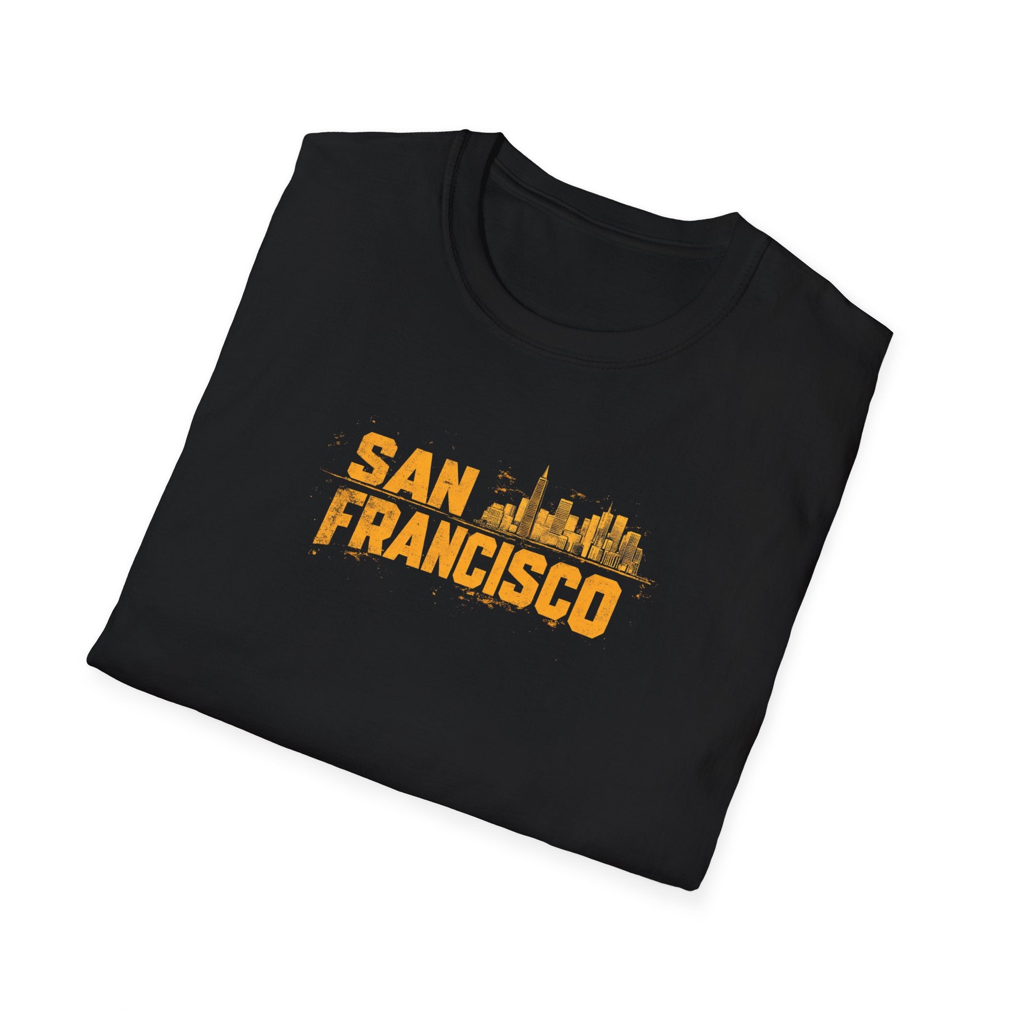 San Francisco Skyline T-Shirt | City Graphic Tee, Golden City Design