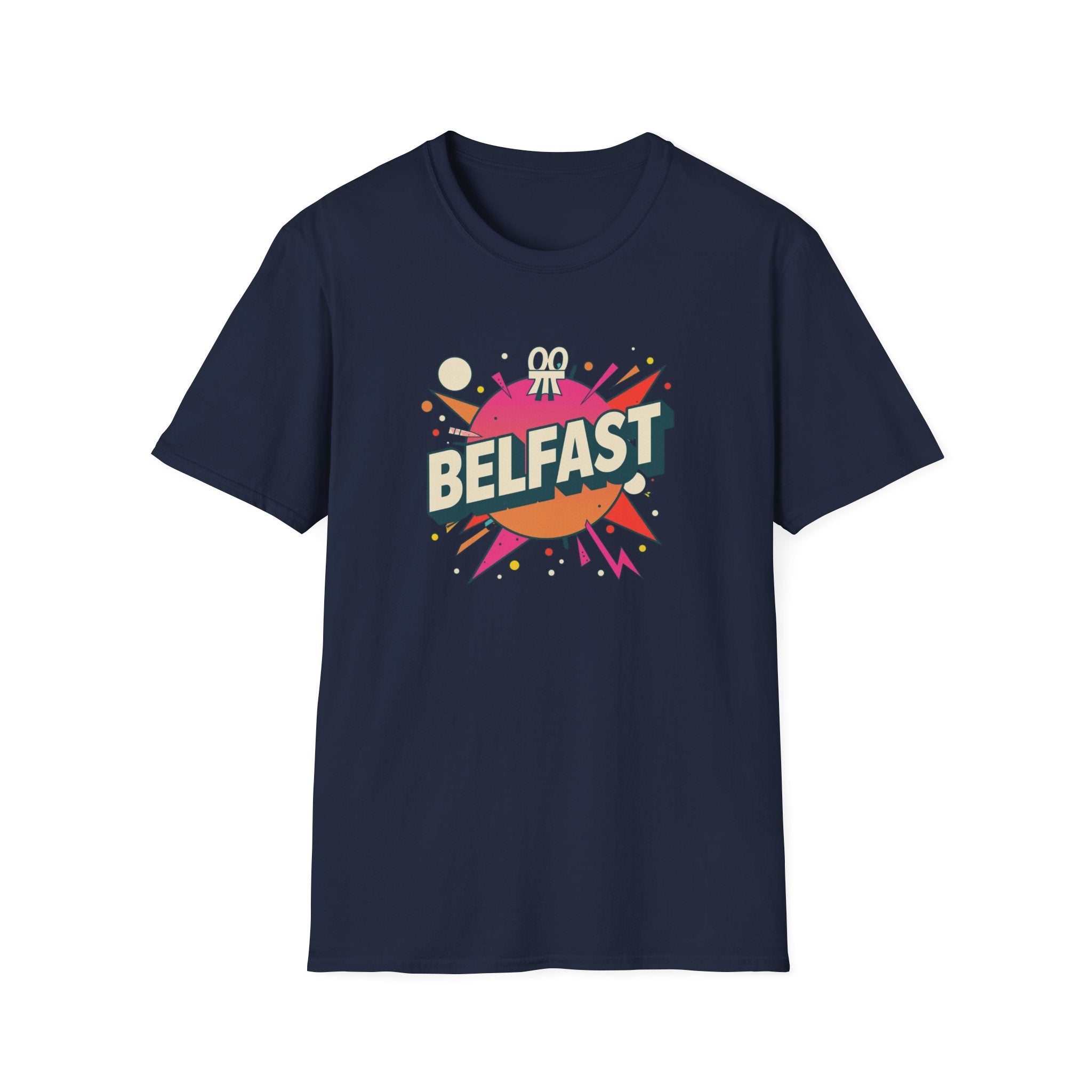 Belfast Retro Pop Art T-Shirt — Vintage City Graphic Tee