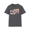 Paris Cityscape T-Shirt | Vintage French Street Illustration