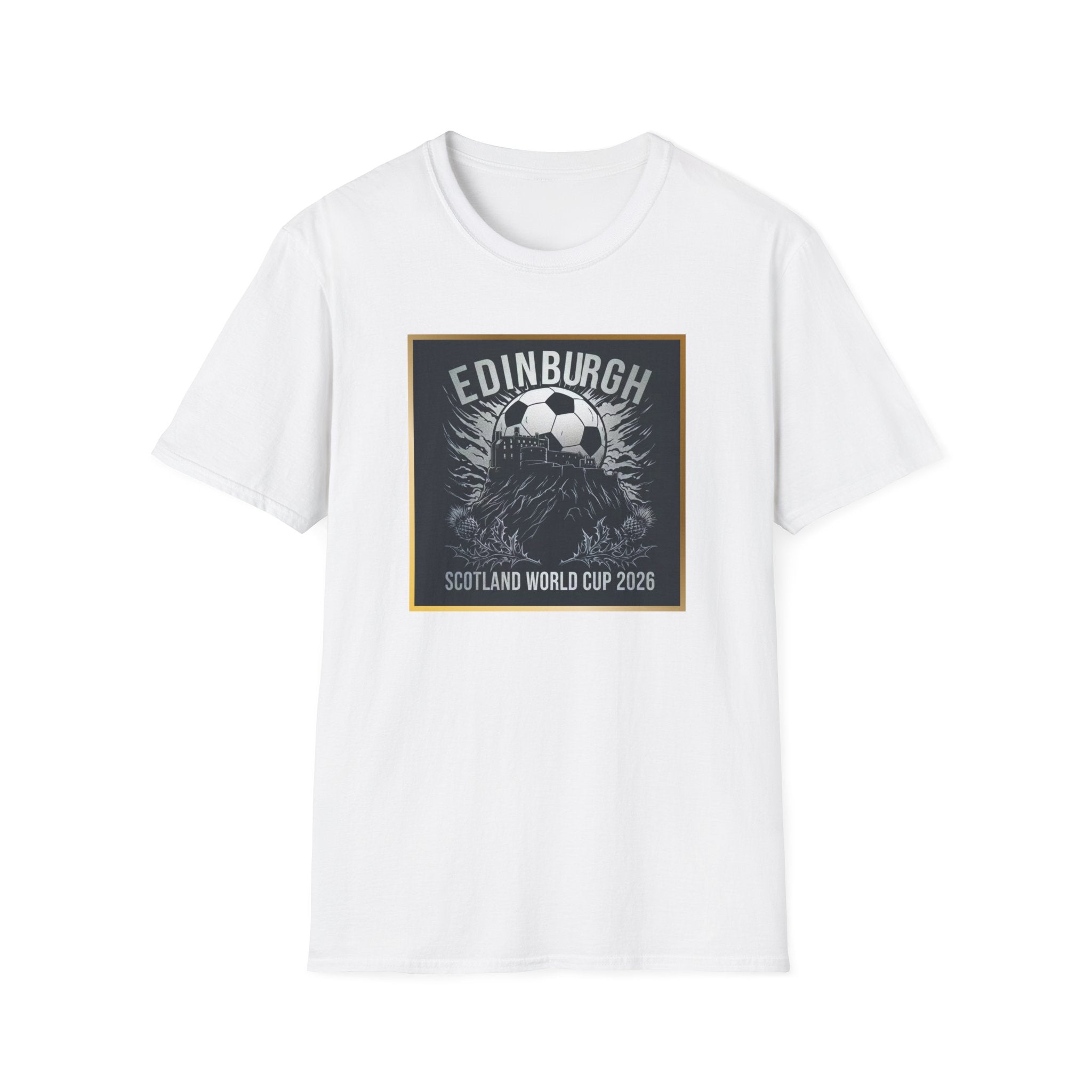 Edinburgh Soccer T-Shirt – Scotland World Cup 2026 Football Tee