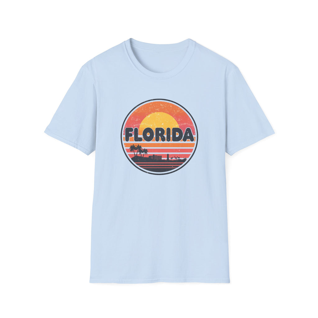 Florida Sunset T-Shirt — Vintage Beach Graphic Tee