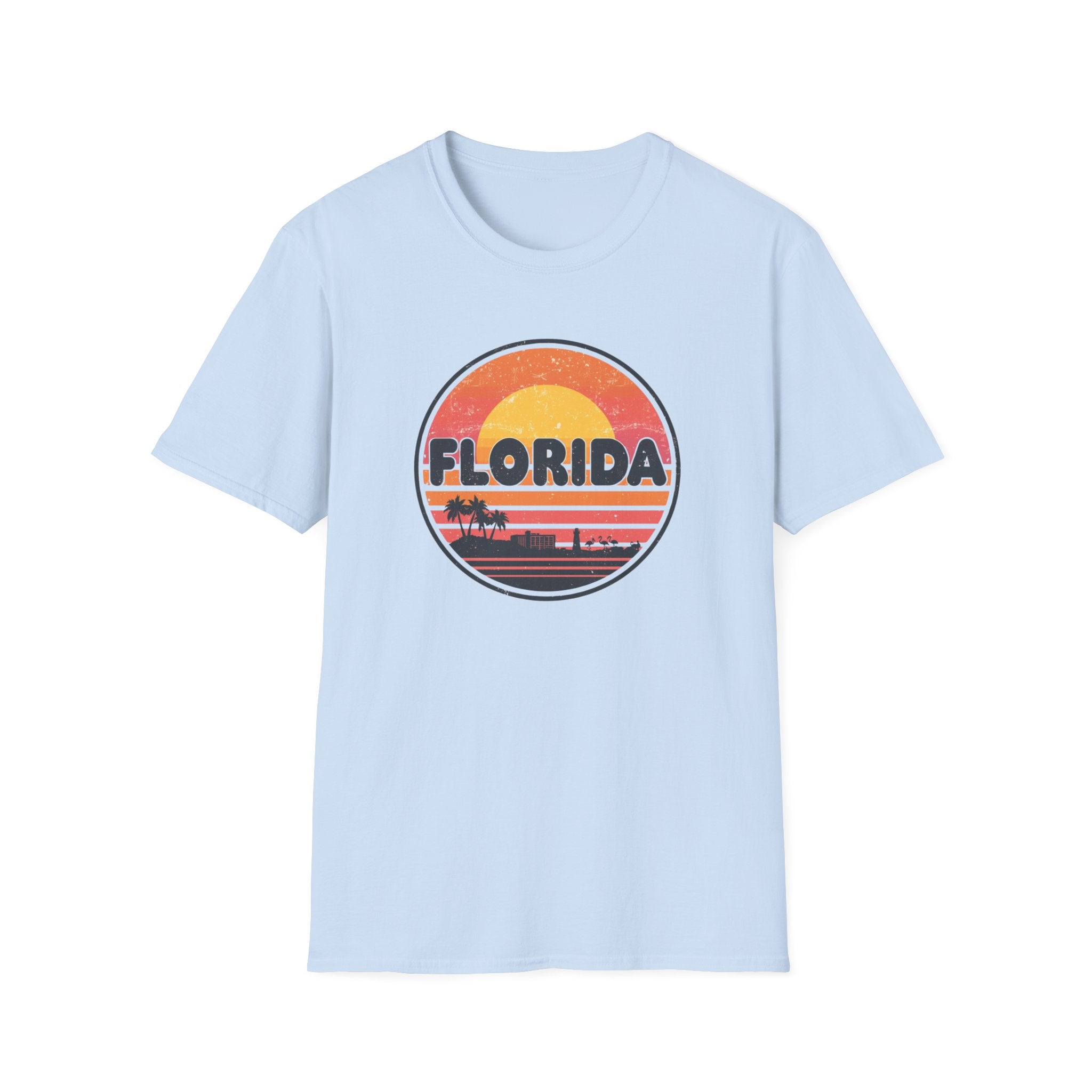Florida Sunset T-Shirt — Vintage Beach Graphic Tee