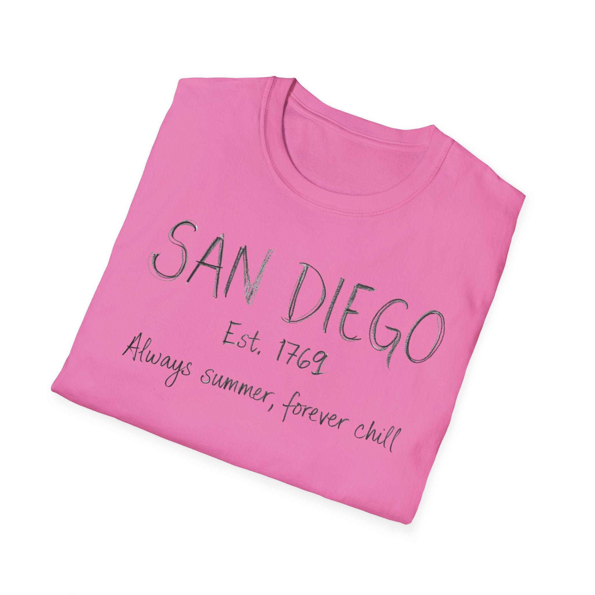 San Diego Est. 1769 "Always Summer, Forever Chill" T-Shirt