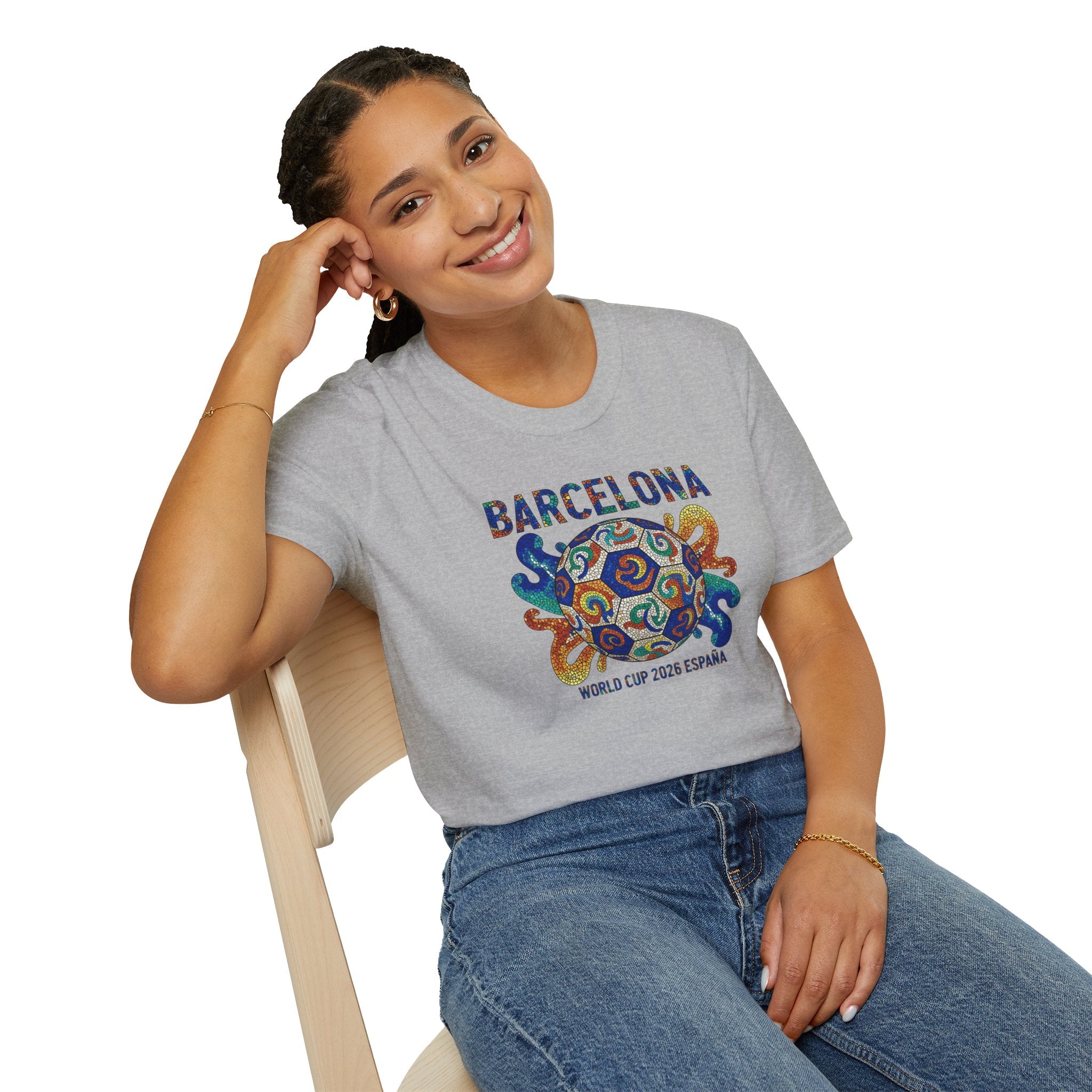 Barcelona Octopus T-Shirt — World Cup España 2026 Soccer Fan Tee