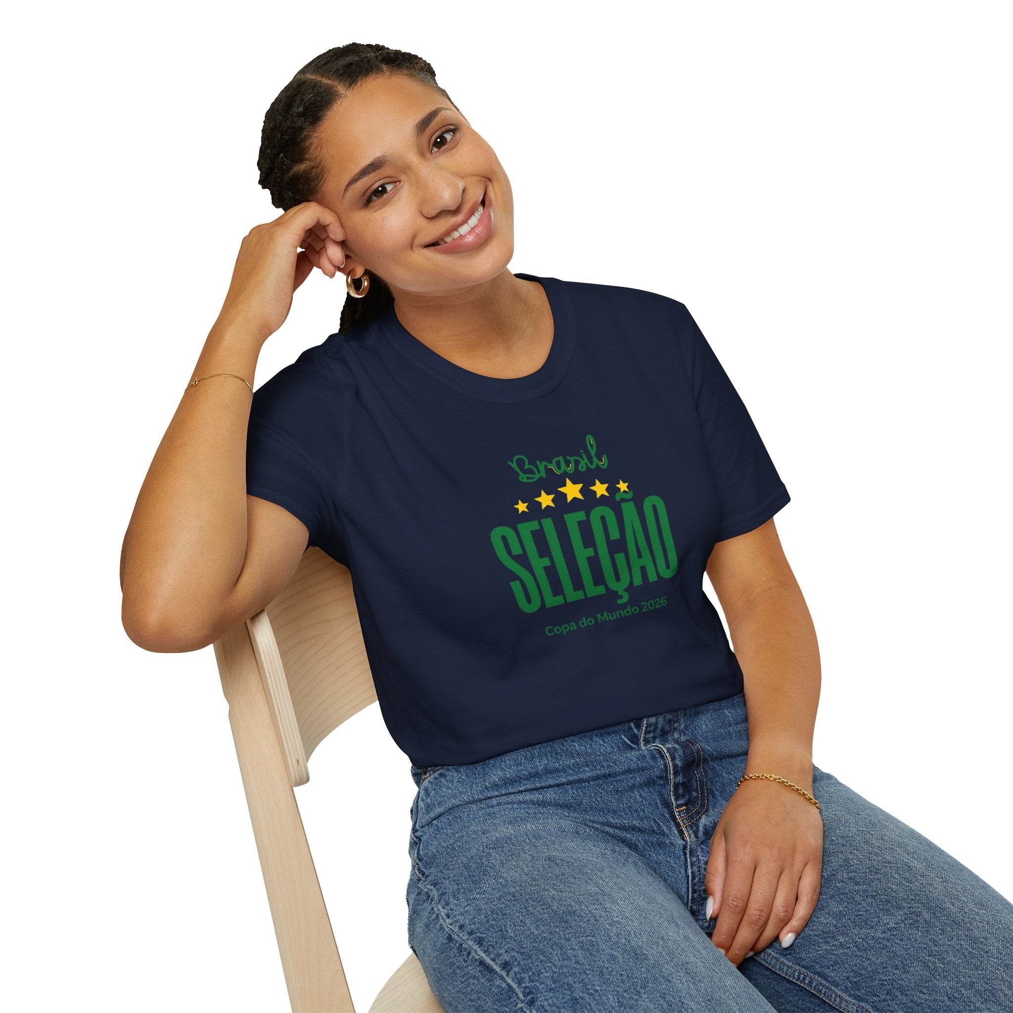 Selecao Brazil Soccer T-Shirt – Copa do Mundo 2022 Fan Tee