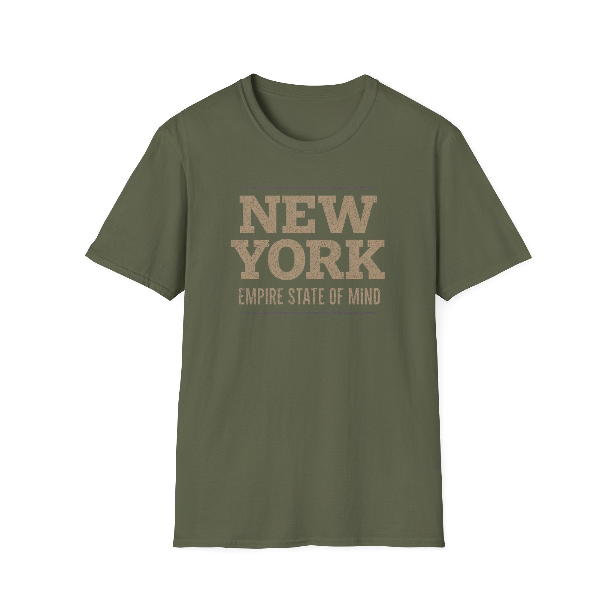 New York Empire State of Mind T-Shirt | NYC typography tee