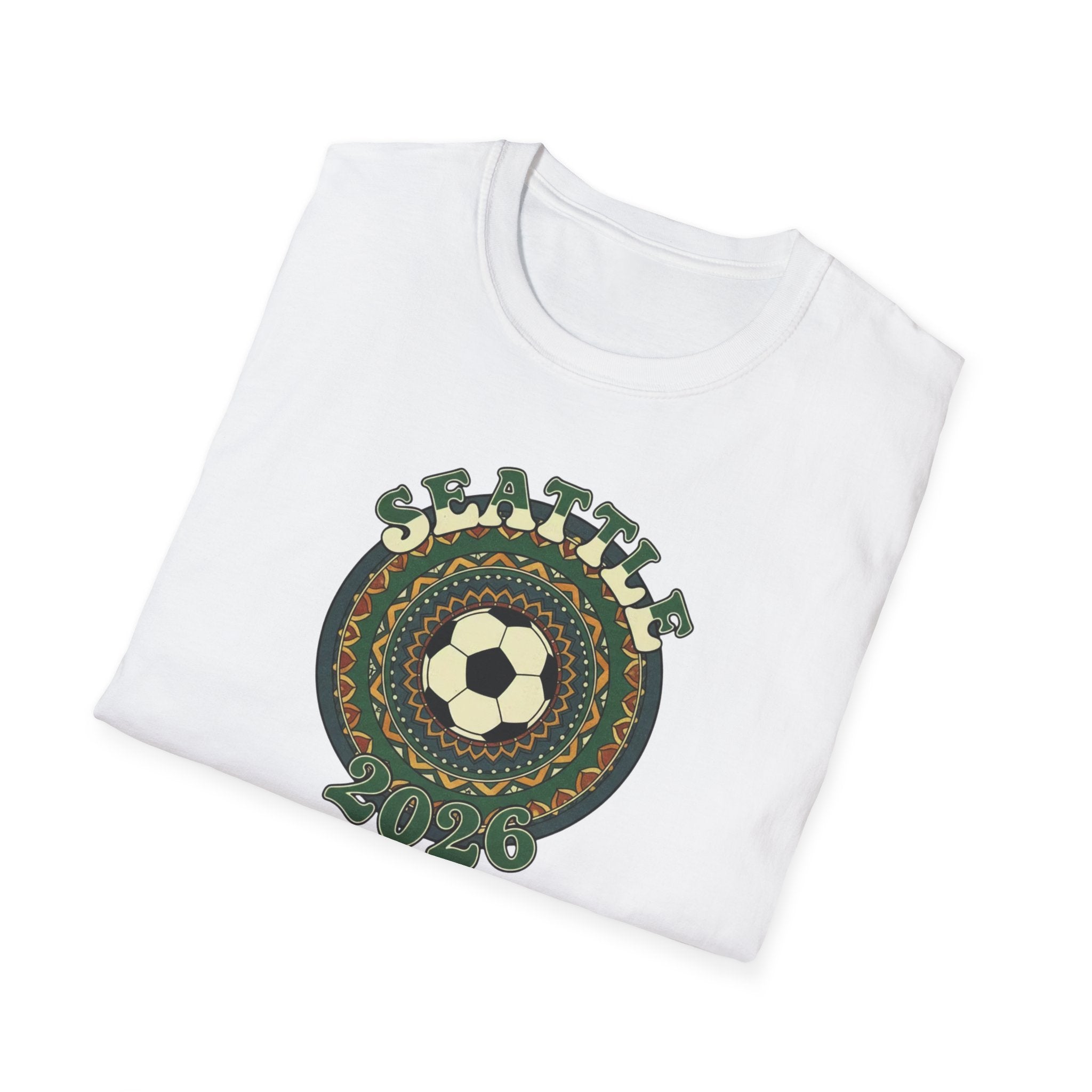 Seattle Soccer Mandala T-Shirt