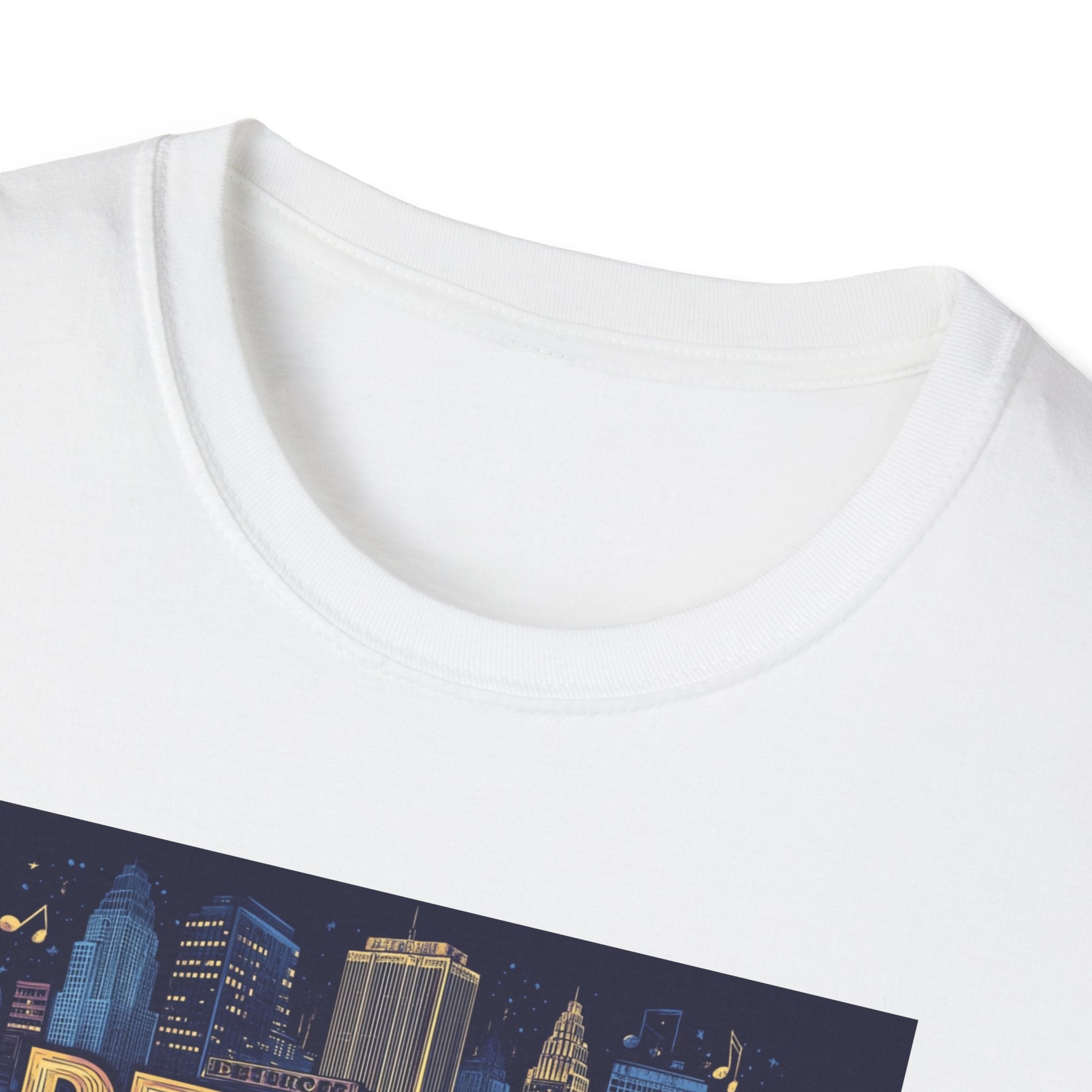 Detroit Skyline Graphic T-Shirt | Retro City Map, Motor City Typography