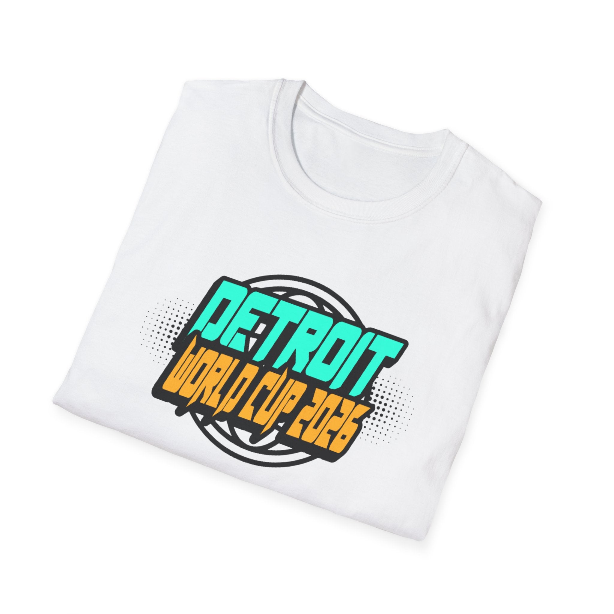 Detroit World Cup 2026 T-Shirt — Retro Soccer Graphic Tee