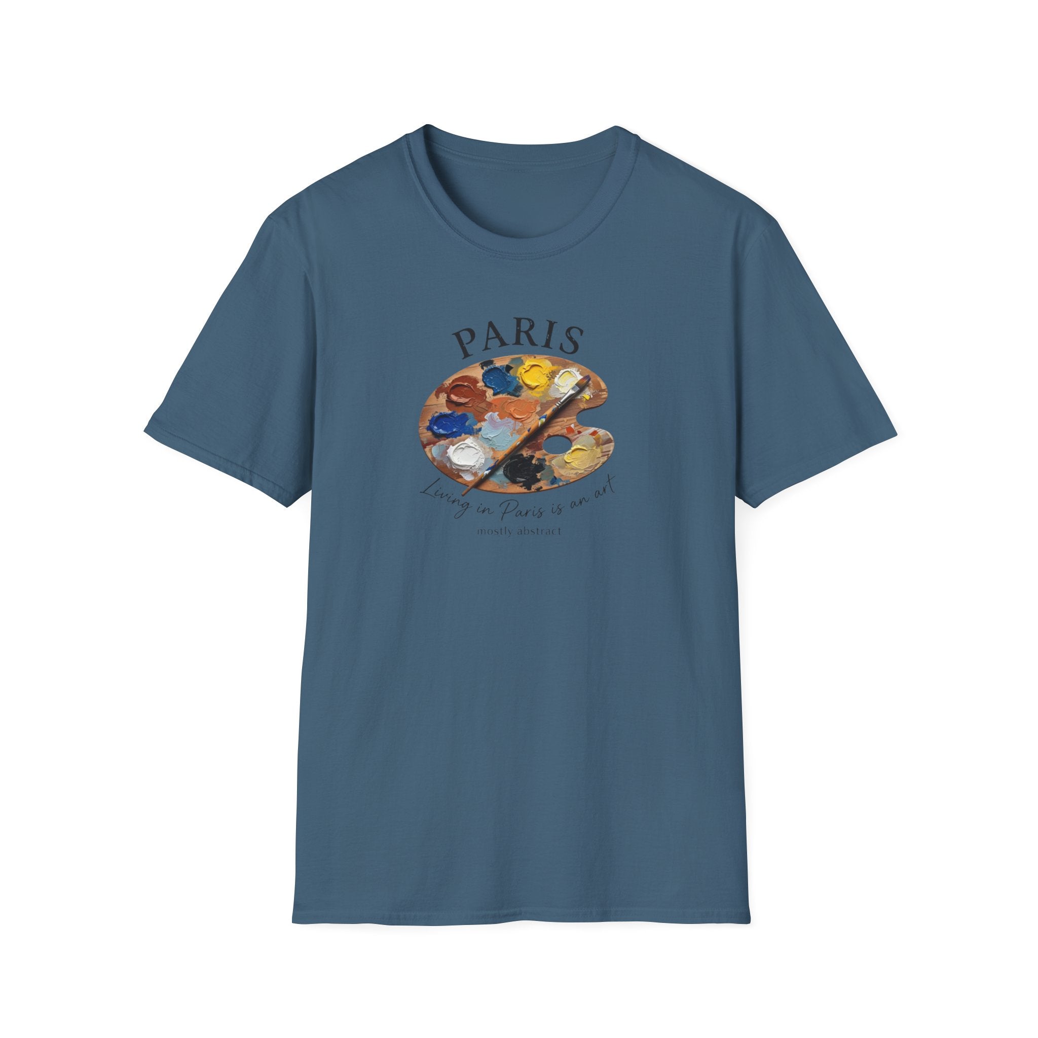 Paris Artist Palette T-Shirt — "Every one of these is a new idea" Artistic Tee