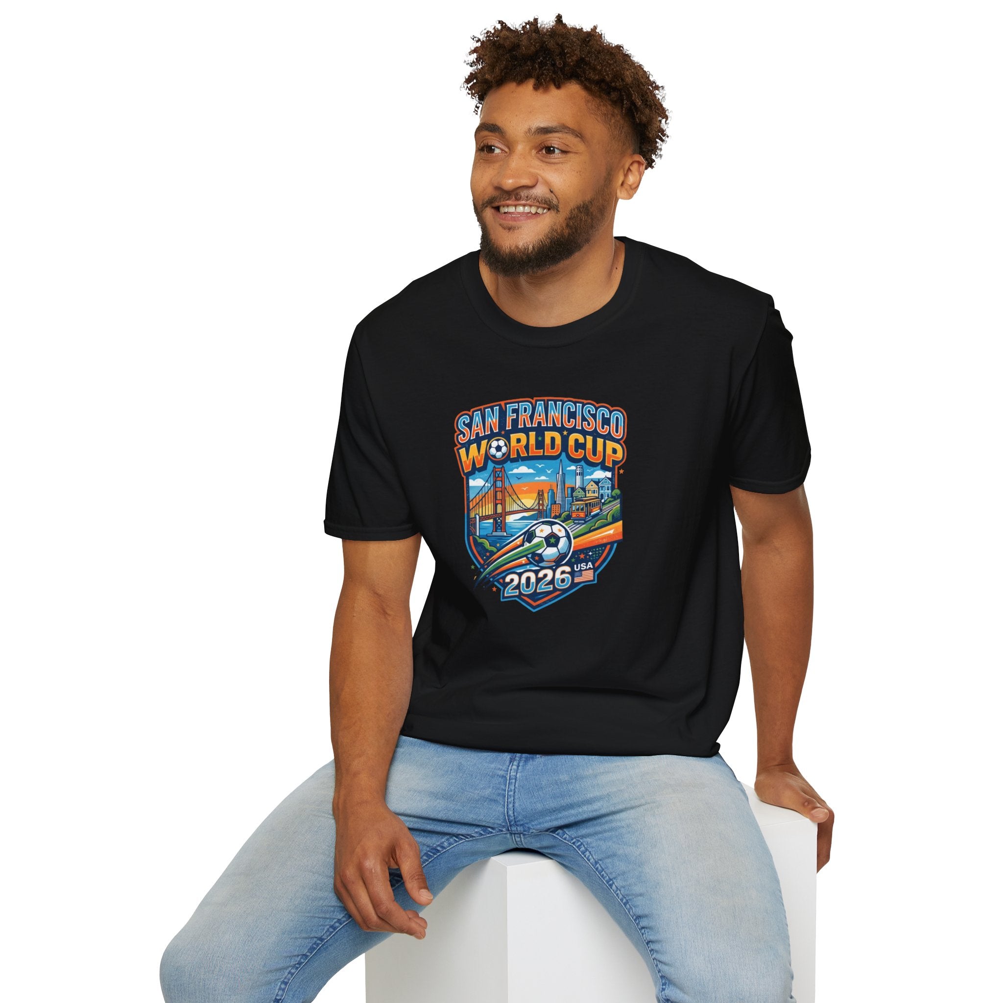 San Francisco World Cup 2026 T-Shirt — Vintage City Soccer Crest